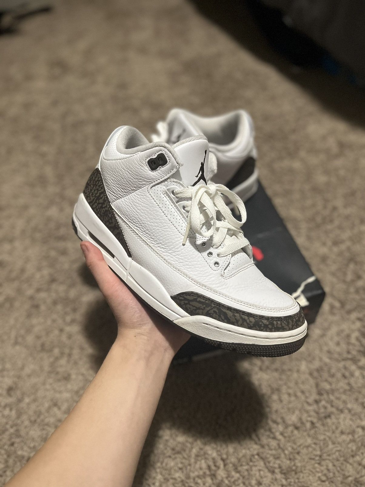 image of Jordan Nike Jordan 3 Mocha 2018 Shoes, Men's (Size 10)
