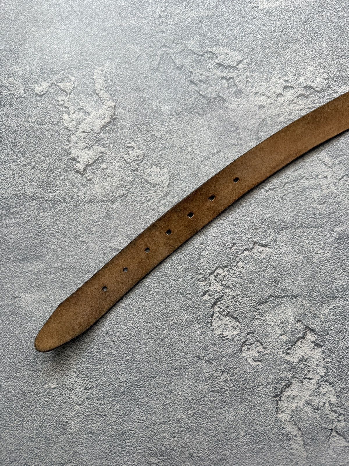 Armani Vintage Giorgio Armani Belt Leather Y2K Metal Details Size ONE SIZE - 7 Thumbnail
