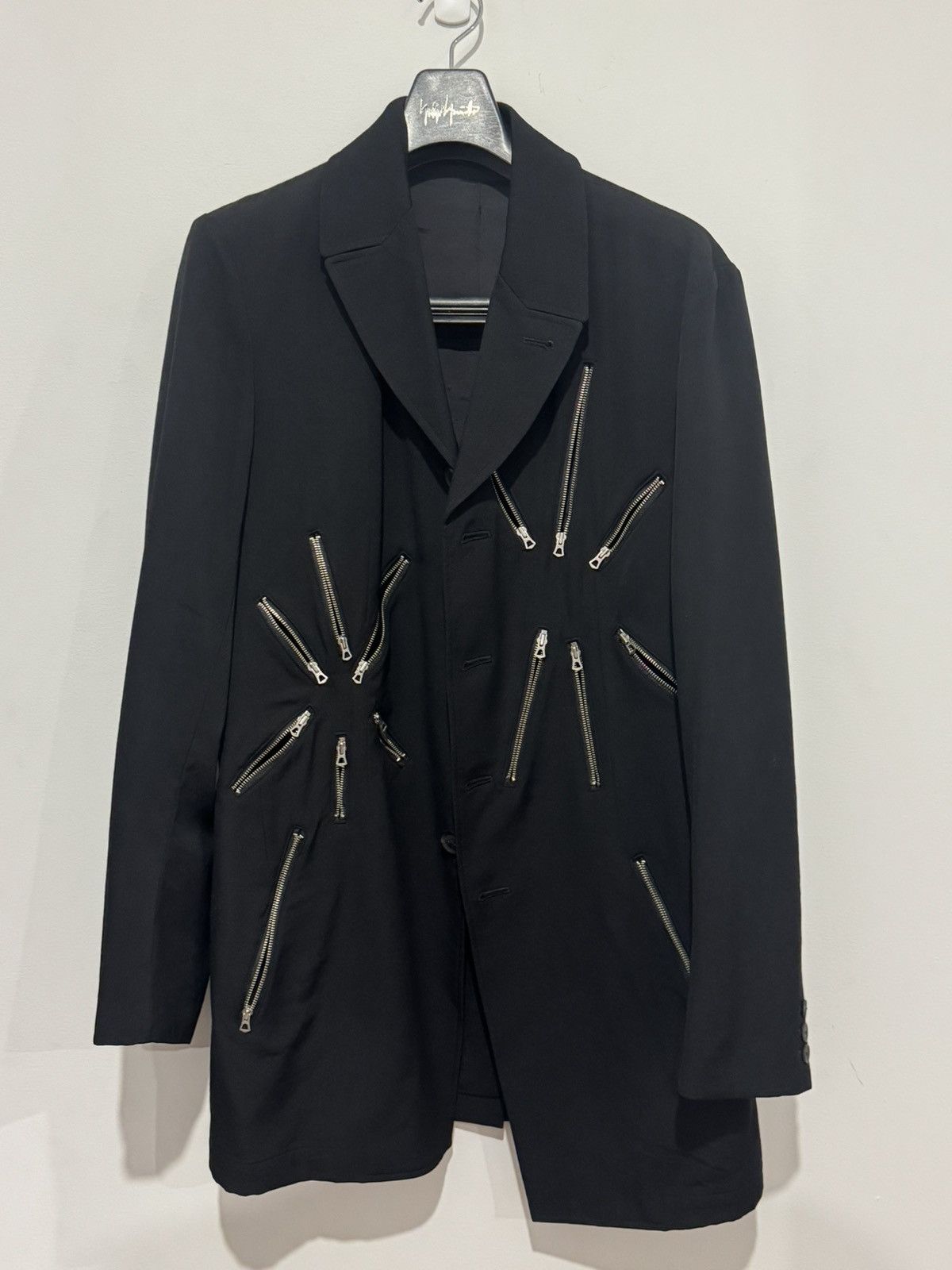Yohji Yamamoto Yohji Yamamoto Pour Homme 19SS Zipper Jacket Size US L / EU 52-54 / 3 - 1 Thumbnail