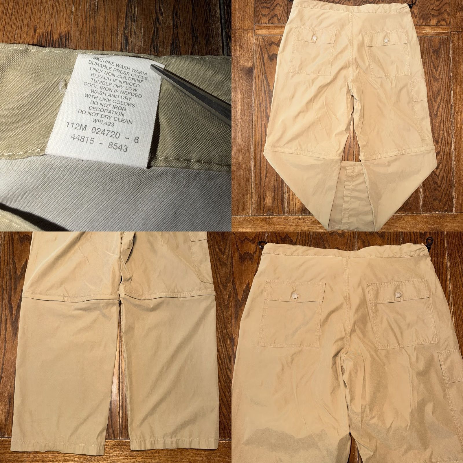 Levi's Levi's Silvertab Data Men's XL Convertible Cargo Pants Shorts Khaki 38x31 Jogger 90s Vintage? Size US 36 / EU 52 - 8 Thumbnail