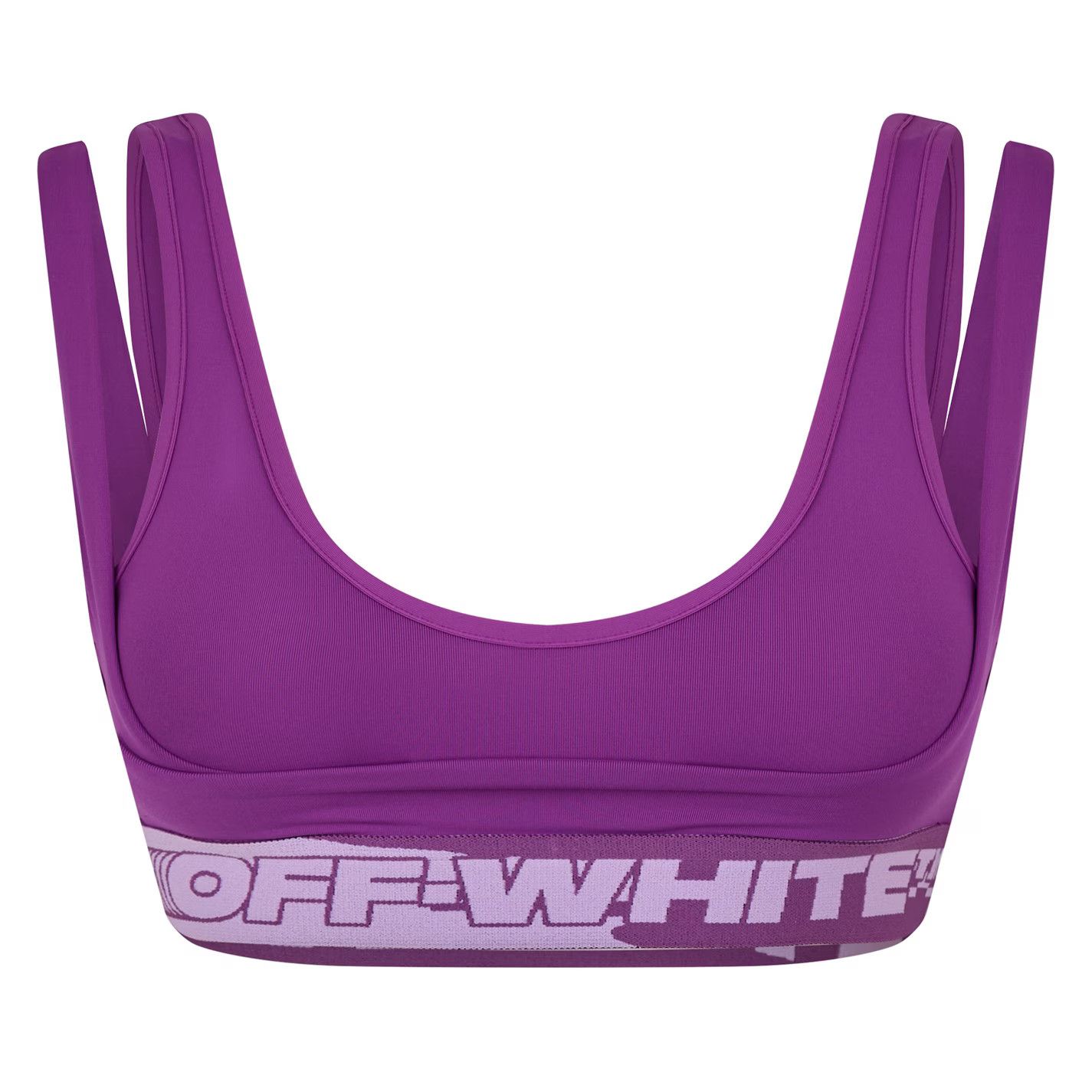 Off-White o1g2r1mq0225 Size: L / Top Active Bra in Purple Size ONE SIZE - 1 Thumbnail