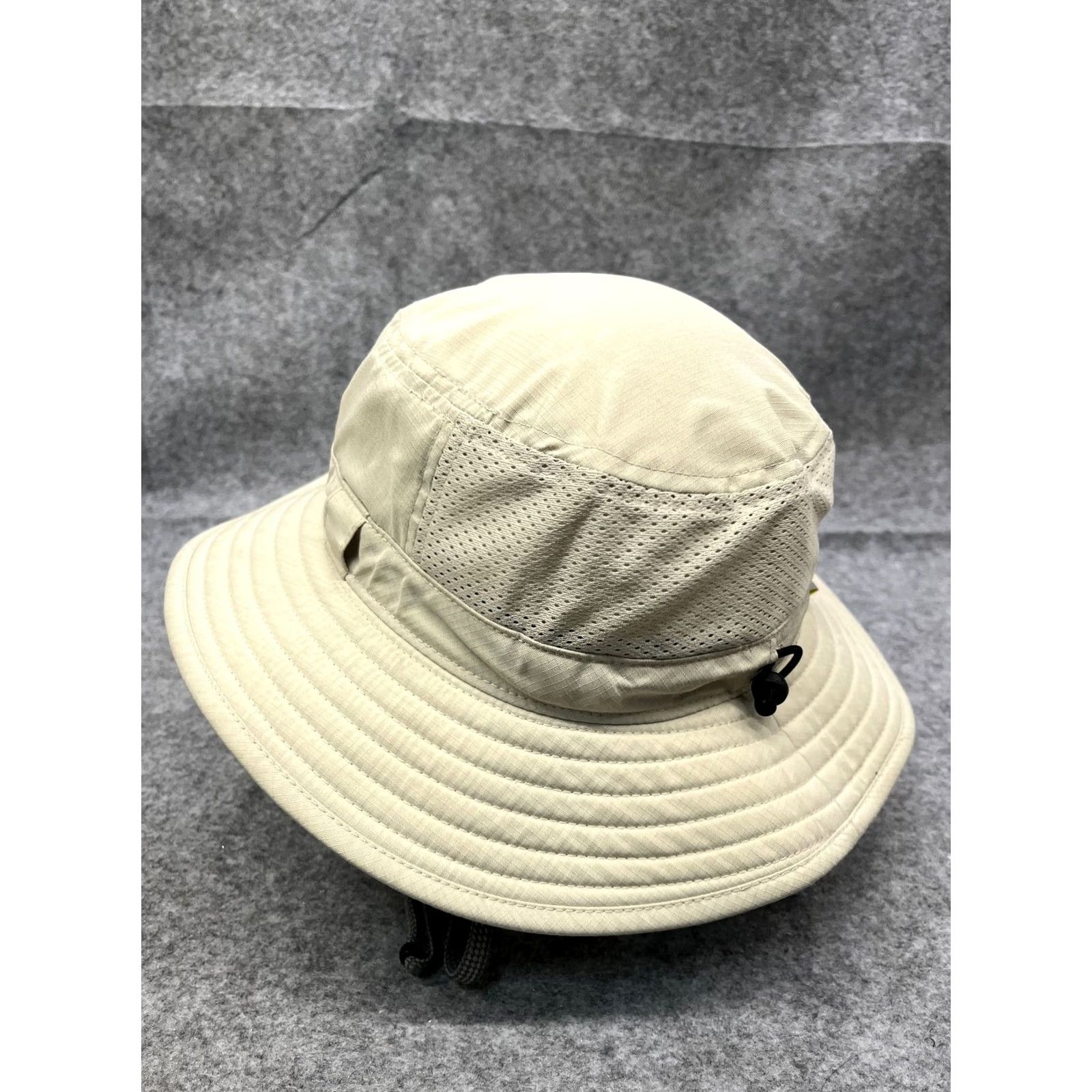 Vintage Solar Escape Boonie Hat Adult One Size Beige 100% Polyester Camp Beach Hat/Cap Pattern: Solid Unisex Adults Adjustable Lightweight Size ONE SIZE - 5 Thumbnail