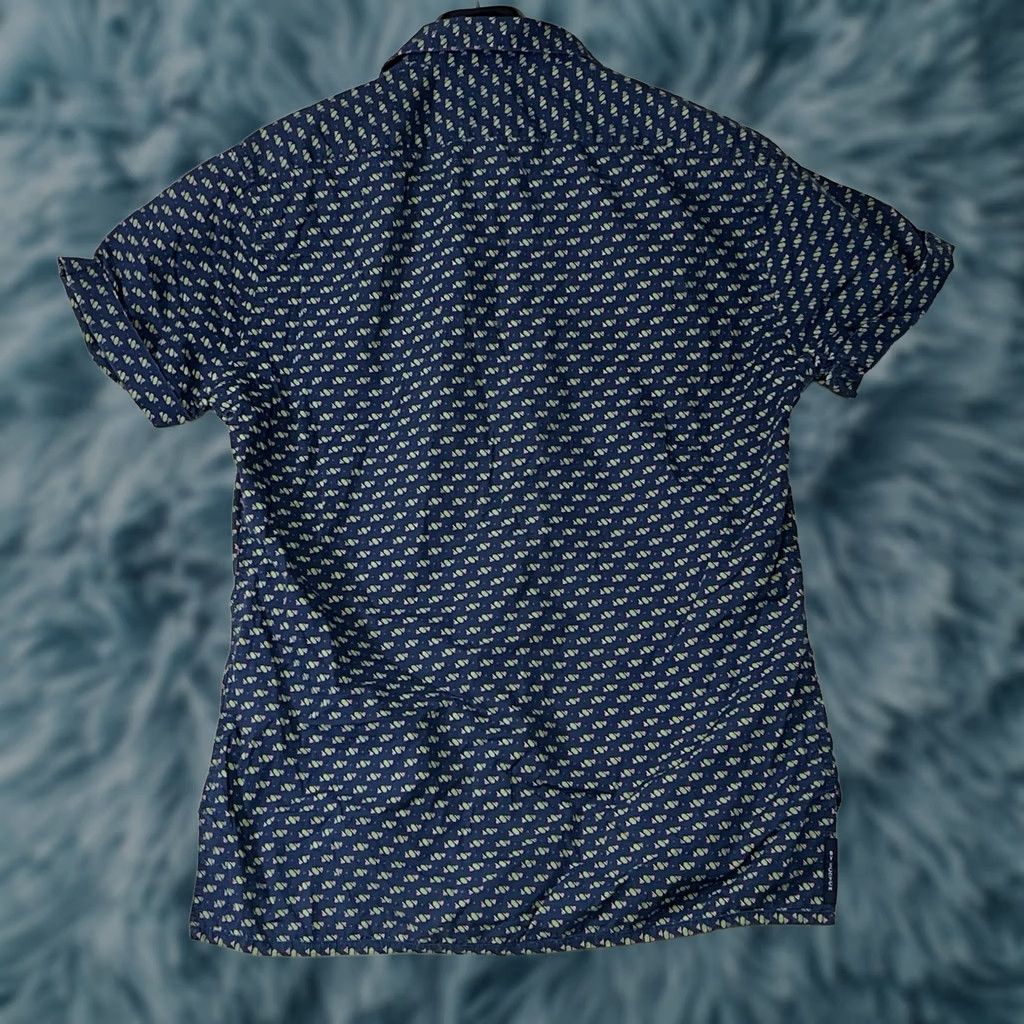 Scotch & Soda Scotch & Soda Shirt Blue Short Sleeve Button-Up Collared Knit Regular Men S Small Size US S / EU 44-46 / 1 - 1 Thumbnail