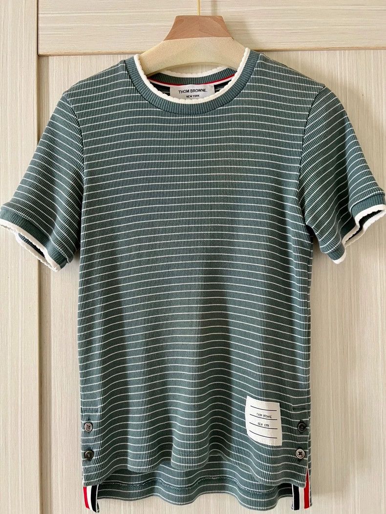 Thom Browne Thom browne Striped short sleeves 2504-Nextarrow Size XS / US 0-2 / IT 36-38 - 1 Thumbnail