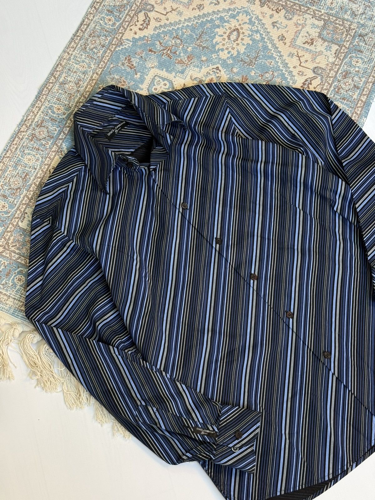 Dolce & Gabbana Vintage Dolce & Gabbana Basic Shirt Size US M / EU 48-50 / 2 - 2 Thumbnail