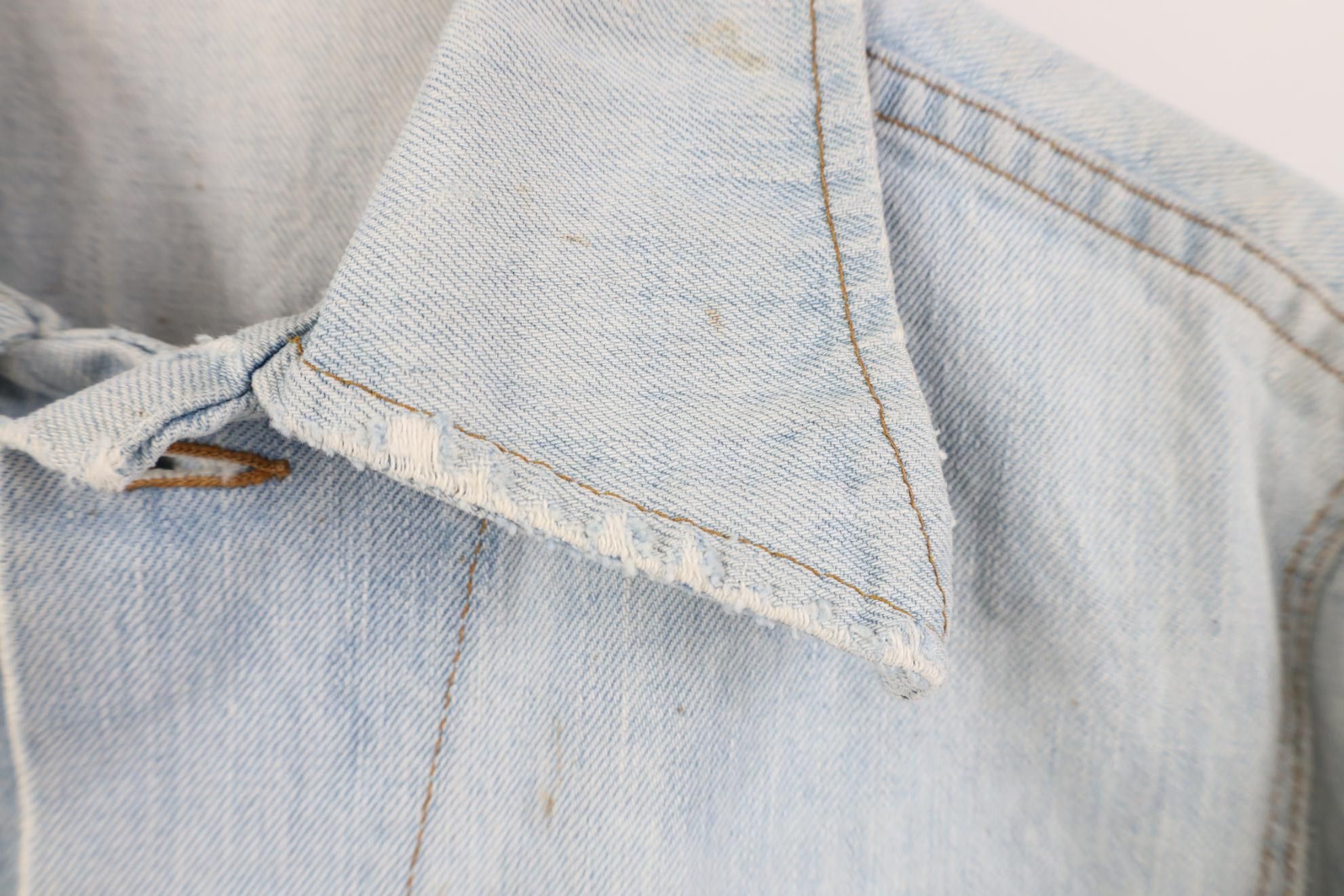 Vintage Vintage 70s Streetwear Denim Jean Trucker Jacket Blue USA Size US M / EU 48-50 / 2 - 9 Thumbnail