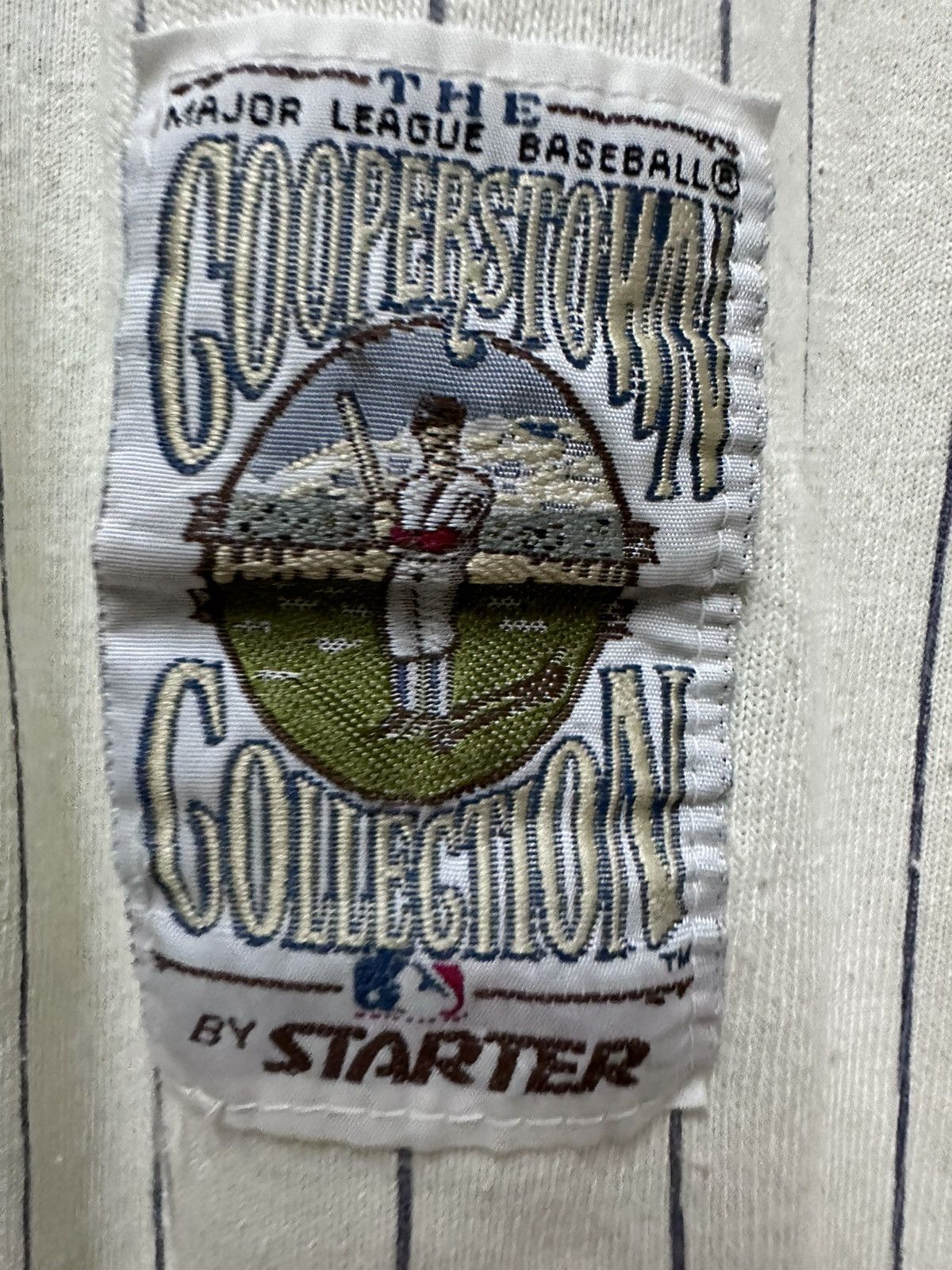 New York Yankees × Starter RARE ‼️ Vintage Starter New York Yankees Pinstripe Jersey Size US M / EU 48-50 / 2 - 3 Thumbnail