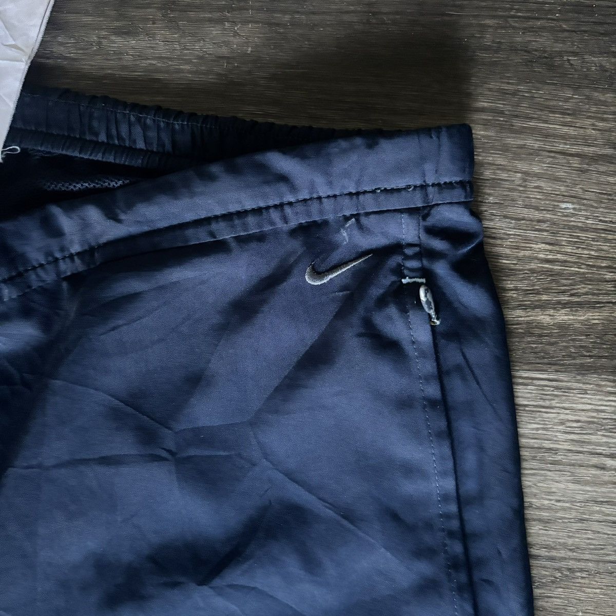 Nike Nike navy blue track pants medium Size US 32 / EU 48 - 6 Thumbnail