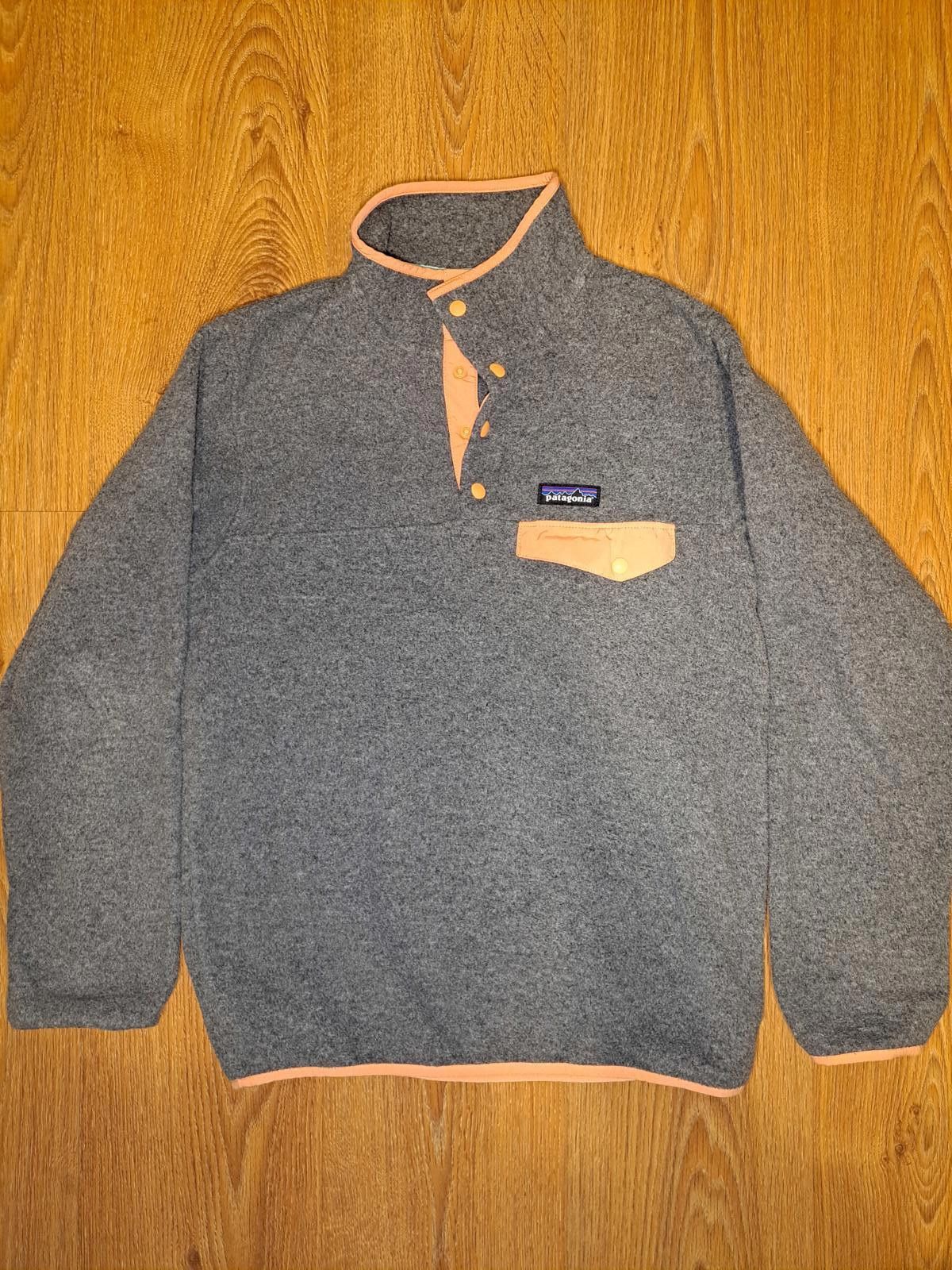 Patagonia Patagonia Synchilla Snap T Pullover Jacket Mens XS Gray Size US XS / EU 42 / 0 - 1 Thumbnail