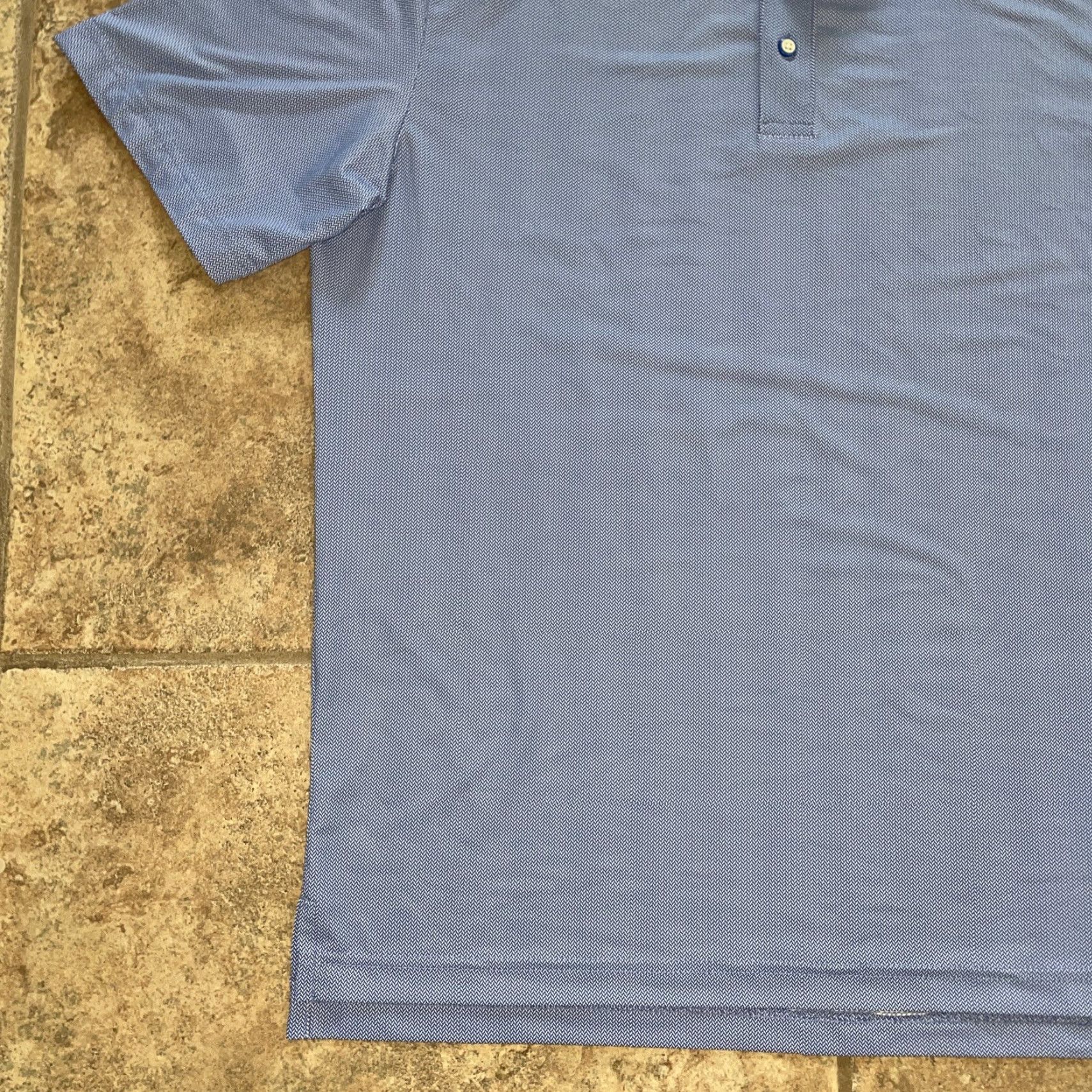 Robert Graham Robert Graham Modern Americana blue polo golf shirt Mens M Shirt Size US M / EU 48-50 / 2 - 3 Thumbnail