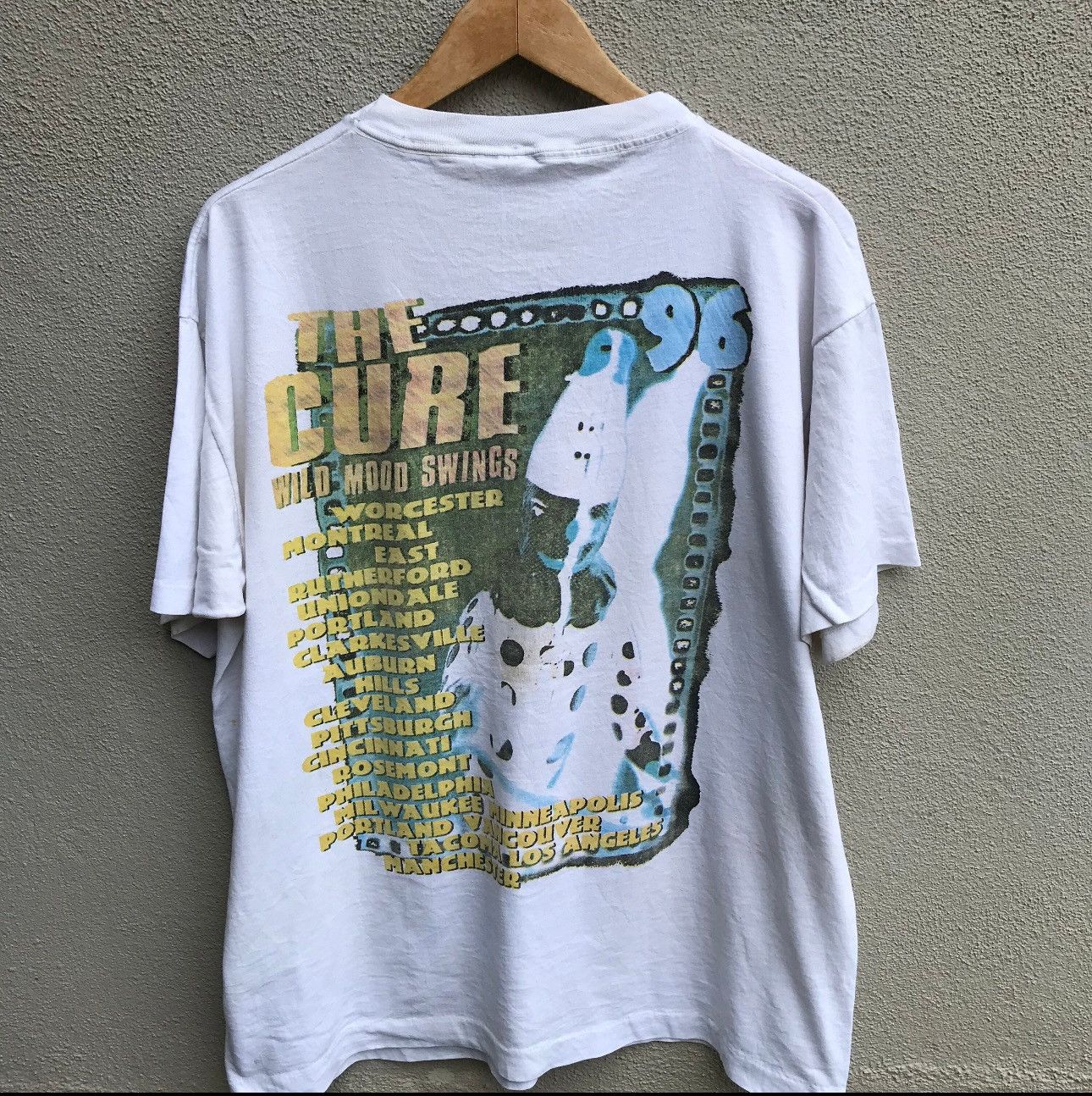 Band Tees Vintage rare 90s THE CURE band tee post punk Size US XL / EU 56 / 4 - 3 Thumbnail