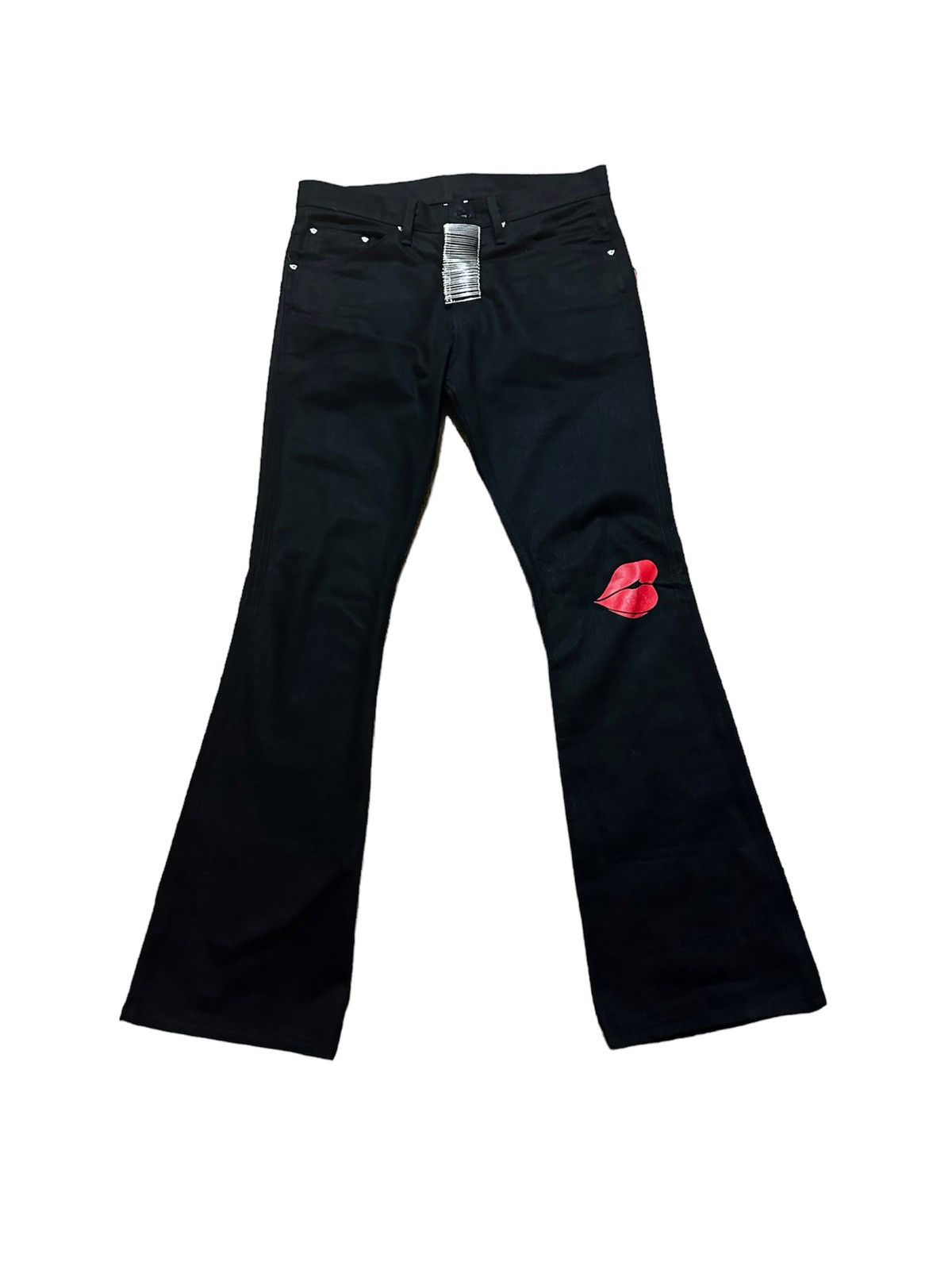 image of Laropa Flared Denim in Black, Men's (Size 30)