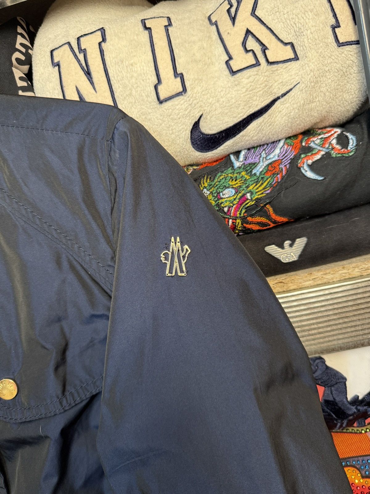 Moncler VINTAGE MONCLER NYLON JACKET Size M / US 6-8 / IT 42-44 - 5 Thumbnail