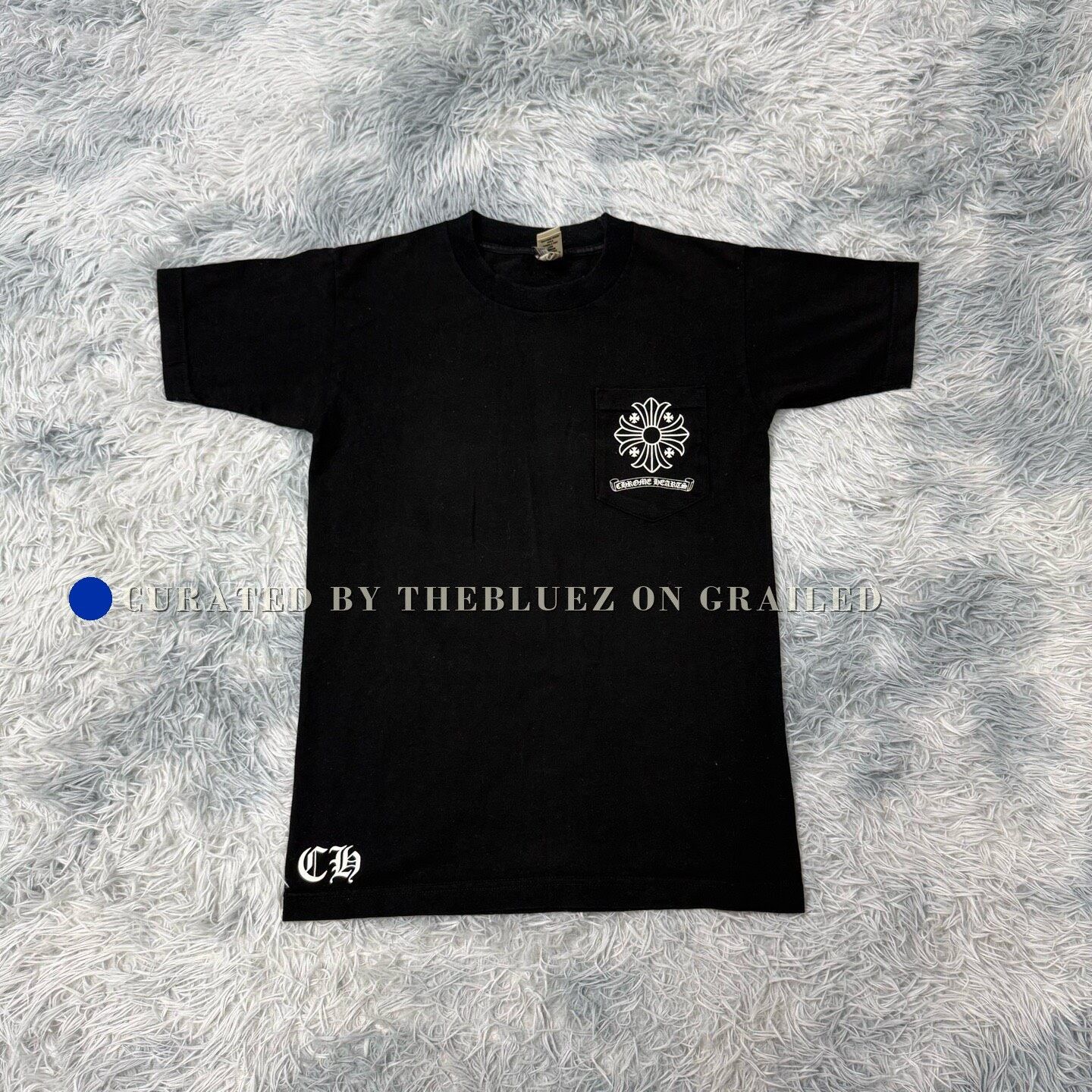 Chrome Hearts 90's Single Stitch Scroll Logo T-Shirt | Grailed