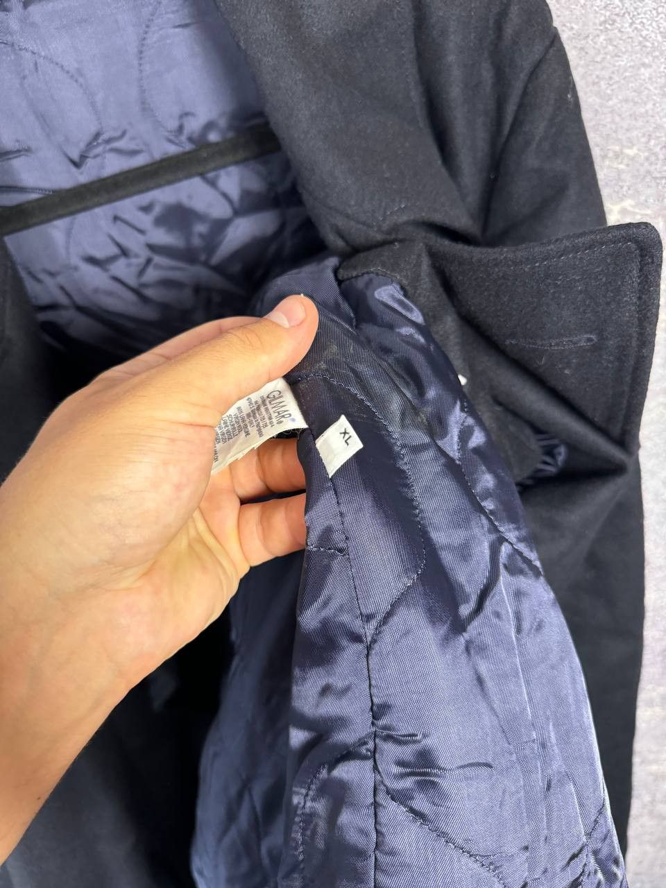 Iceberg ICEBERG Jacket Padded Double Breast Wool Blend Size US XL / EU 56 / 4 - 9 Thumbnail