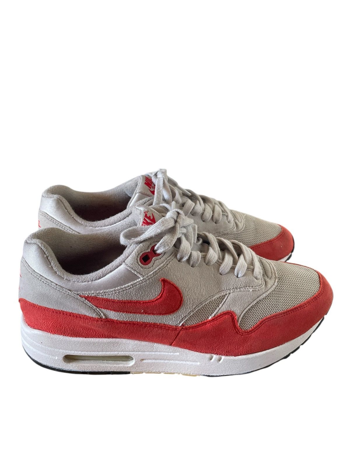 Nike Streetwear Vintage Nike Air Max 1 WMNS 2018 Habanero Red 319986 035 Grailed