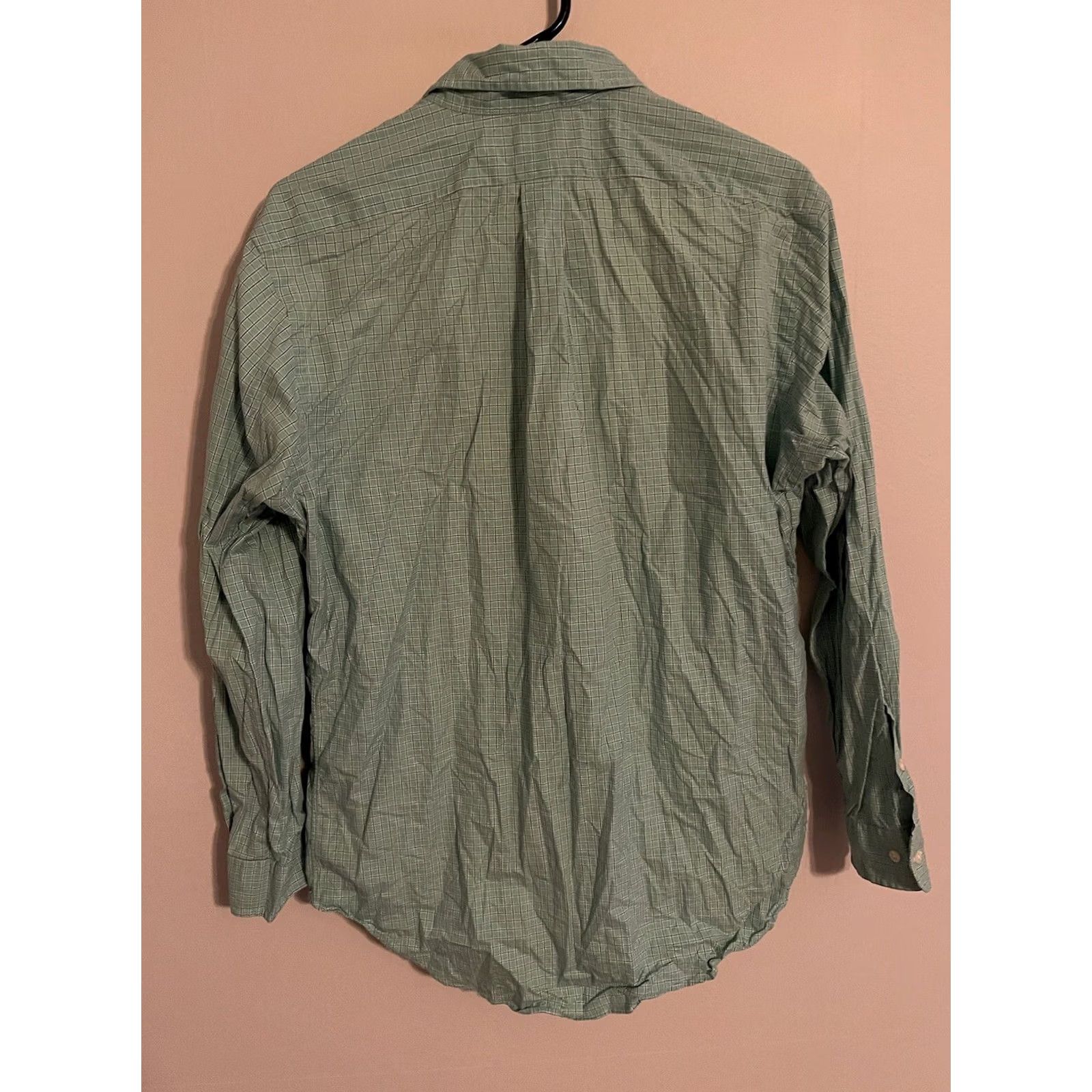 Polo Ralph Lauren Polo Ralph Lauren Shirt Green Check Classic Fit Button Up Mens 15.5 32/33 L/S Size US L / EU 52-54 / 3 - 4 Thumbnail