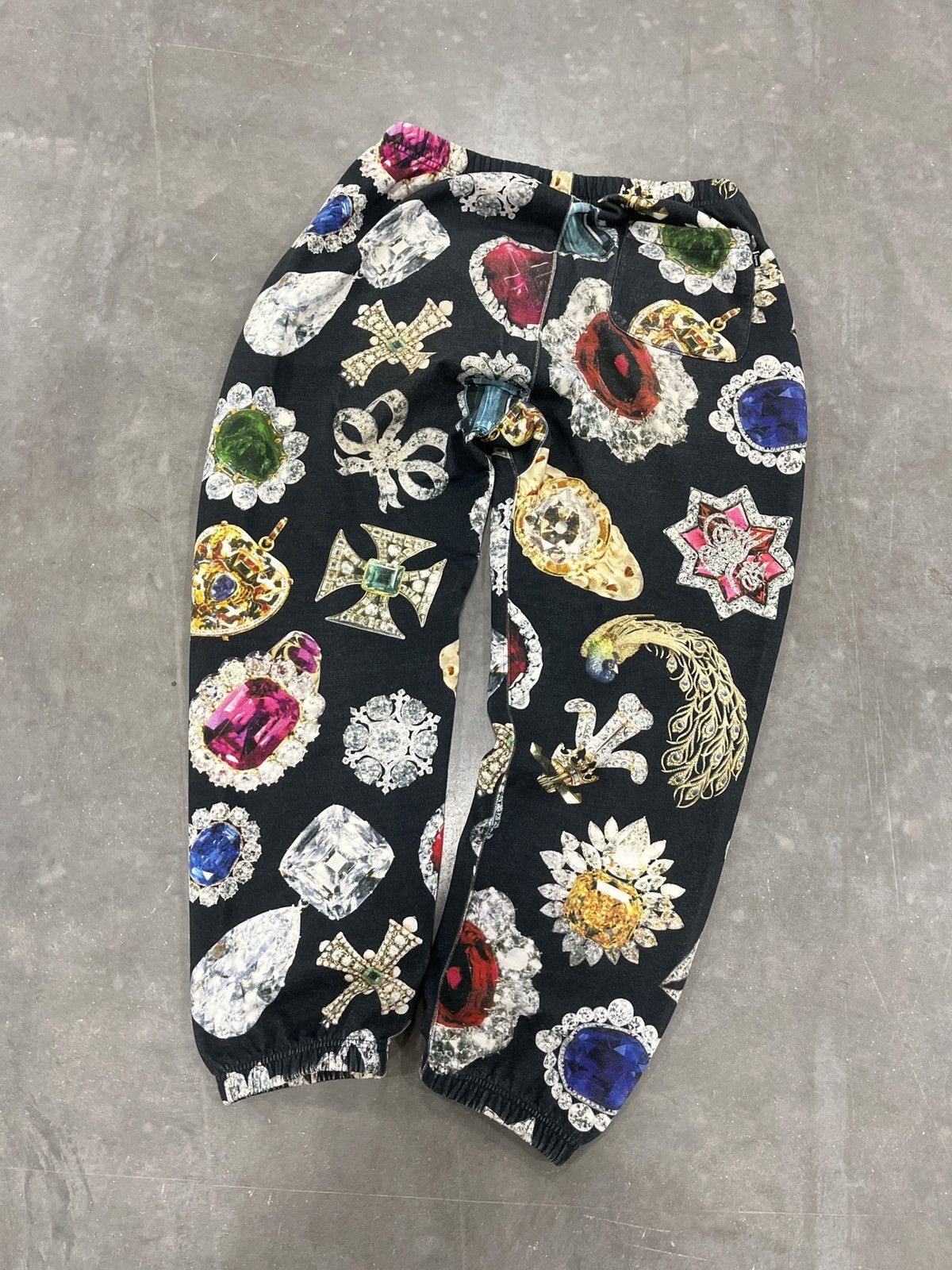 Supreme 💎Supreme Jewel Sweatpants FW18 Size US 36 / EU 52 - 3 Thumbnail