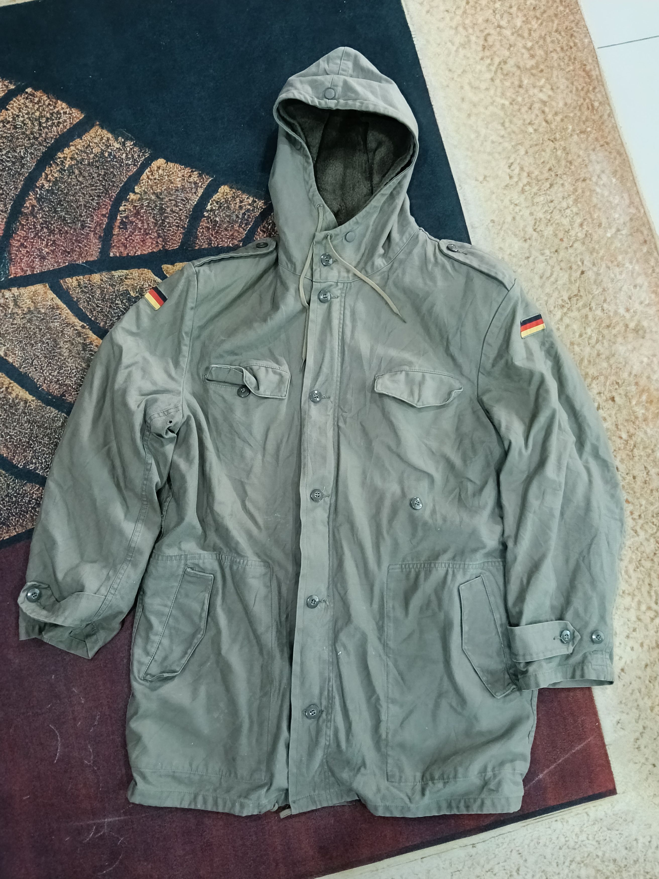 Vintage Vintage 1985 German Military Field Parka Size US L / EU 52-54 / 3 - 1 Thumbnail