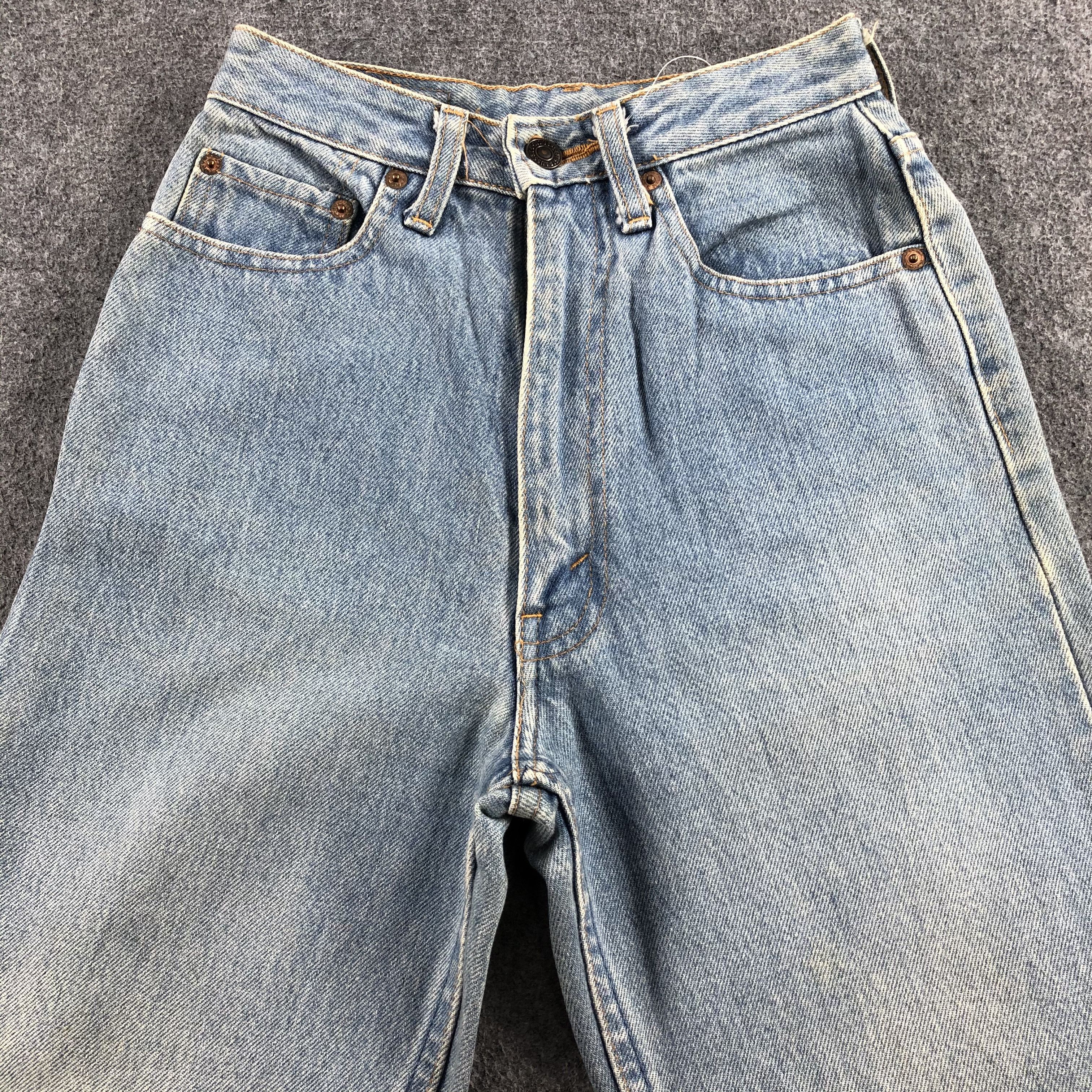 Levi's Vintage 90s Light Wash Levis 515 Jeans-J1906 Size US 26 / EU 42 - 3 Thumbnail