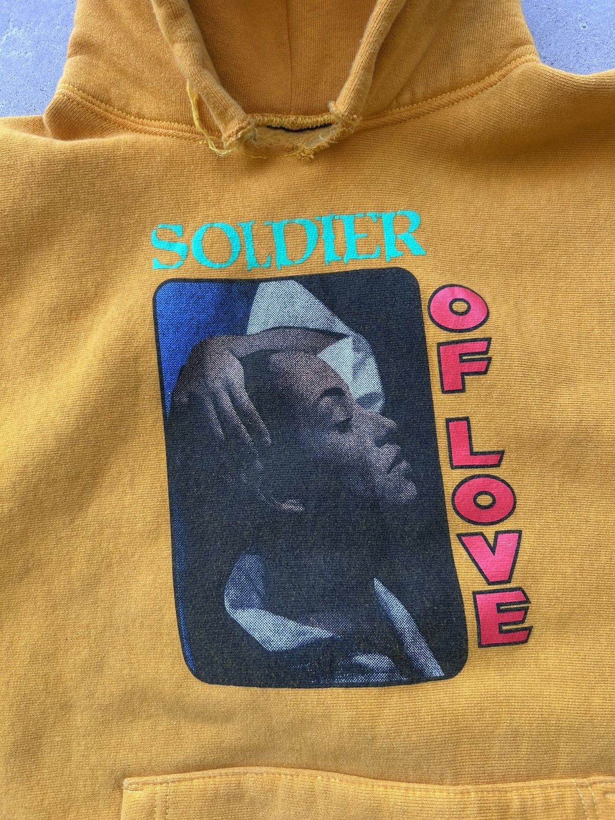 DIVINITIES × Rap Tees Rare Divinities Sade Soldier Of Love Reverse Weave Hoodie Size US L / EU 52-54 / 3 - 2 Thumbnail