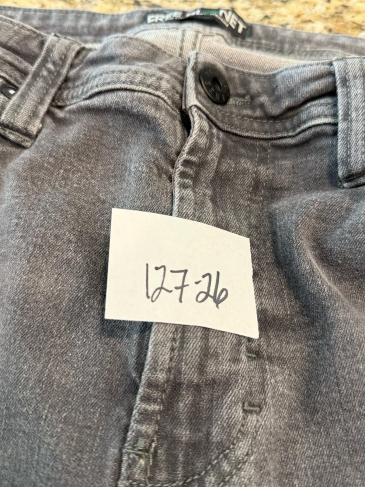 Free Planet Free Planet Sustainable Denim gray jeans straight 32”x30” Size US 32 / EU 48 - 10 Thumbnail