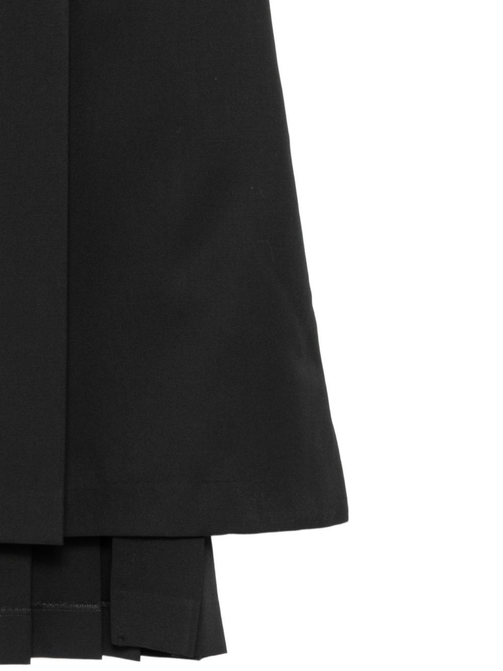 Undercover UNDERCOVER - Wool Pleated Wrap Skirt Black Size US 32 / EU 48 - 10 Thumbnail