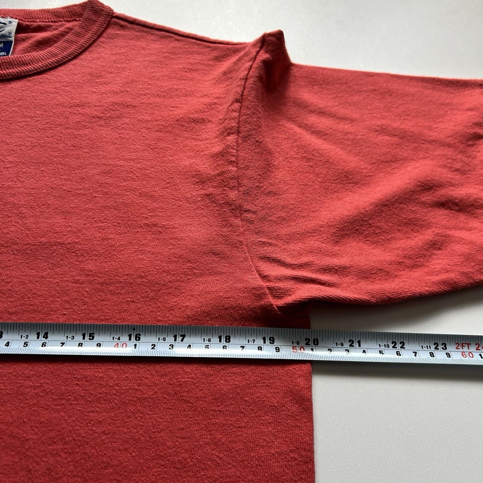 Vintage 90s Champion T Shirt Medium Boxy Faded Single Stitch