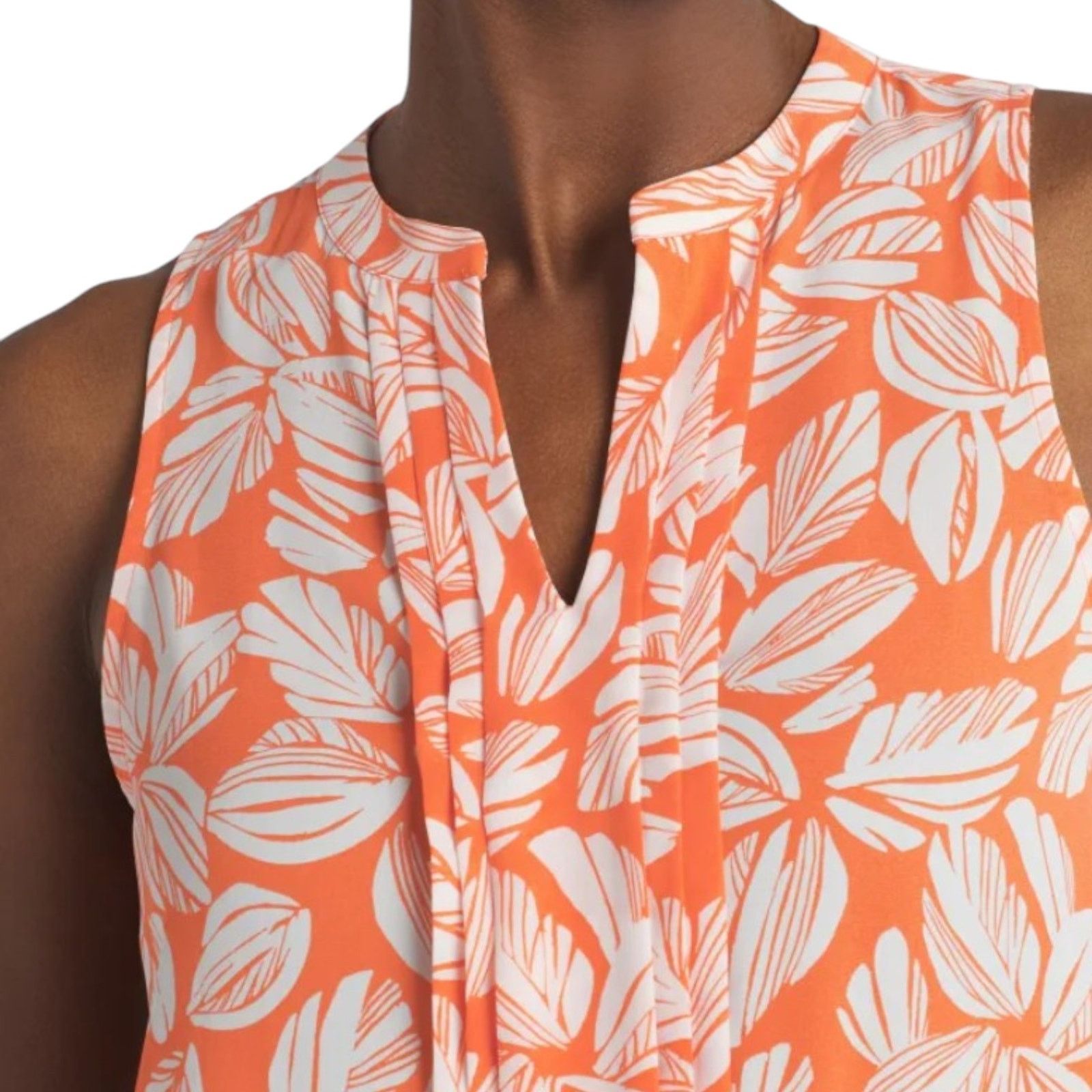 Other Breyson Pleat Detail Split Neck Blouse - Stitch Fix Top Size XS / US 0-2 / IT 36-38 - 9 Thumbnail