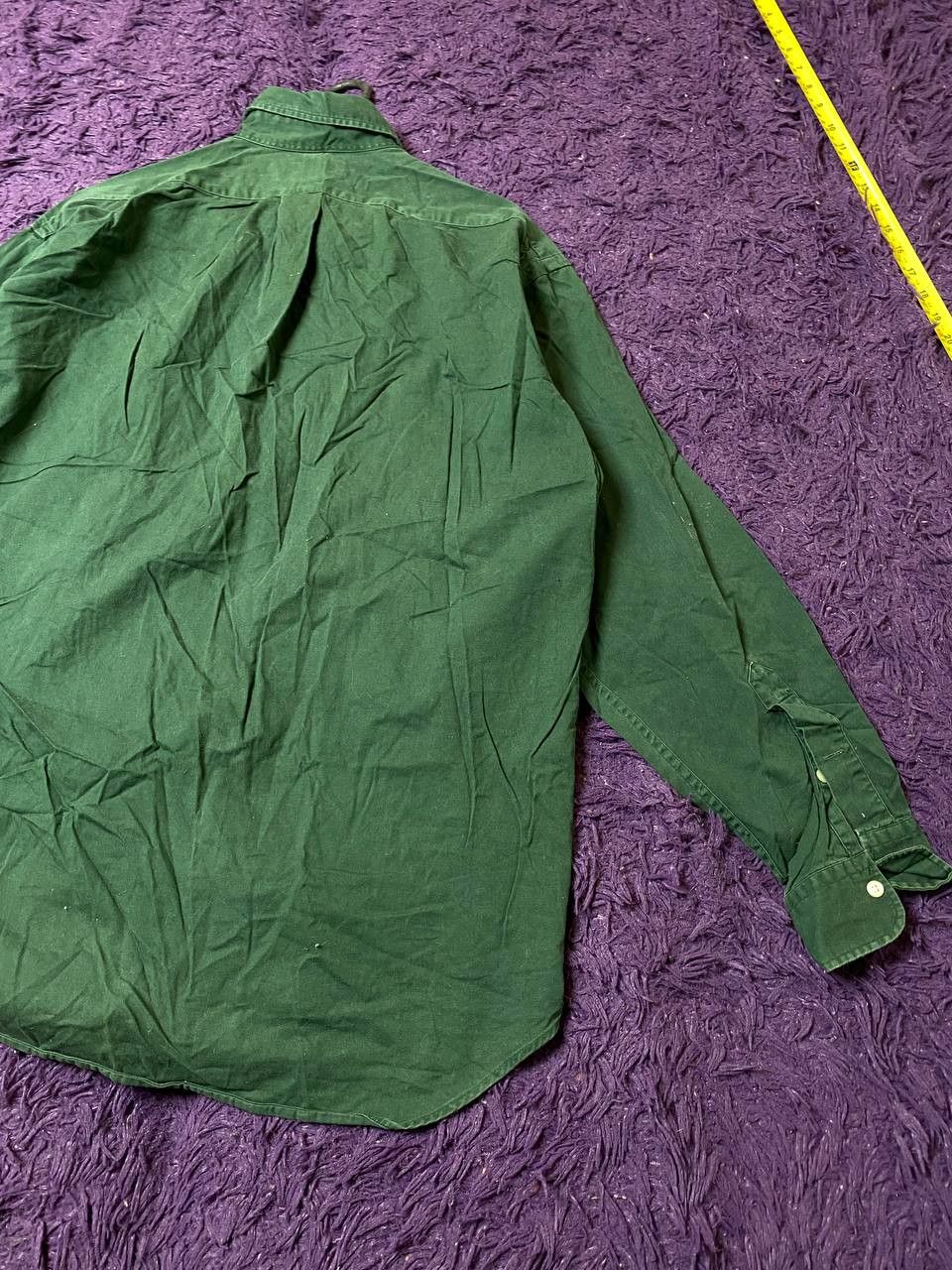 Ralph Lauren Avant-Garde Y2K Ralph Lauren shirt green logo Vintage Size US L / EU 52-54 / 3 - 17 Thumbnail