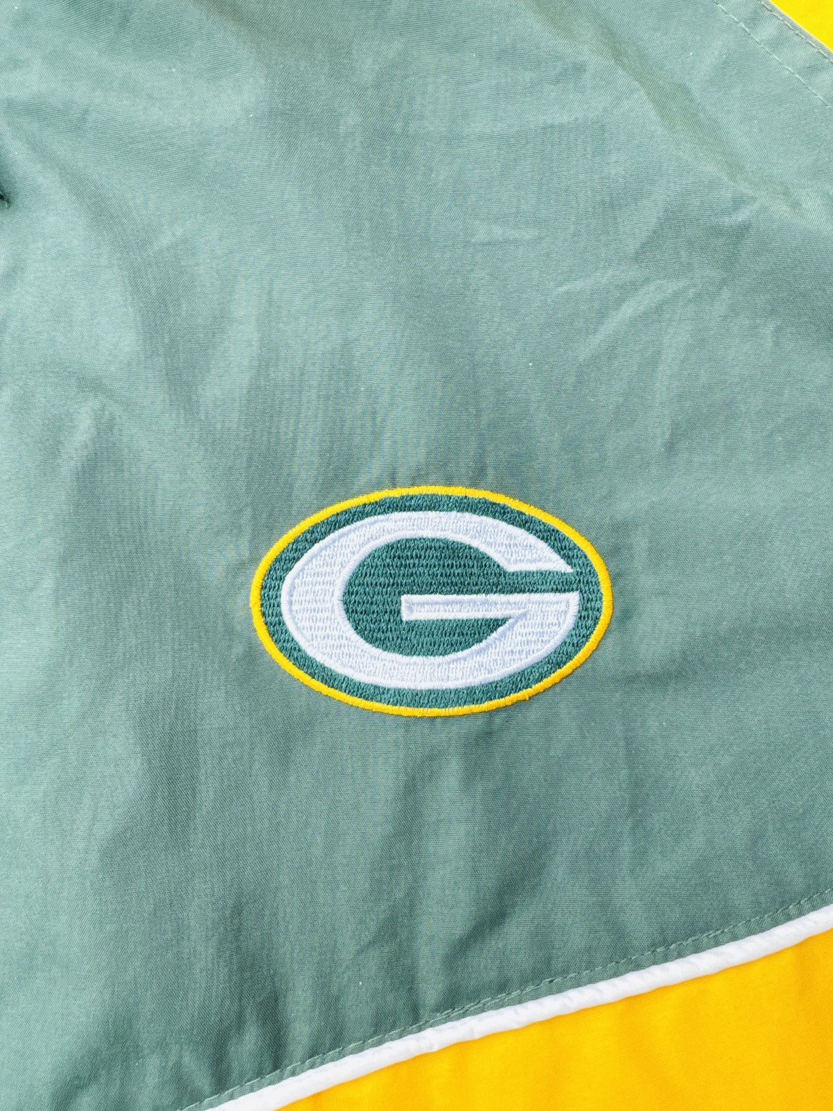Logo Athletic Vintage 90s Green Bay Packers Logo Athletic Windbreaker Size US XL / EU 56 / 4 - 7 Thumbnail