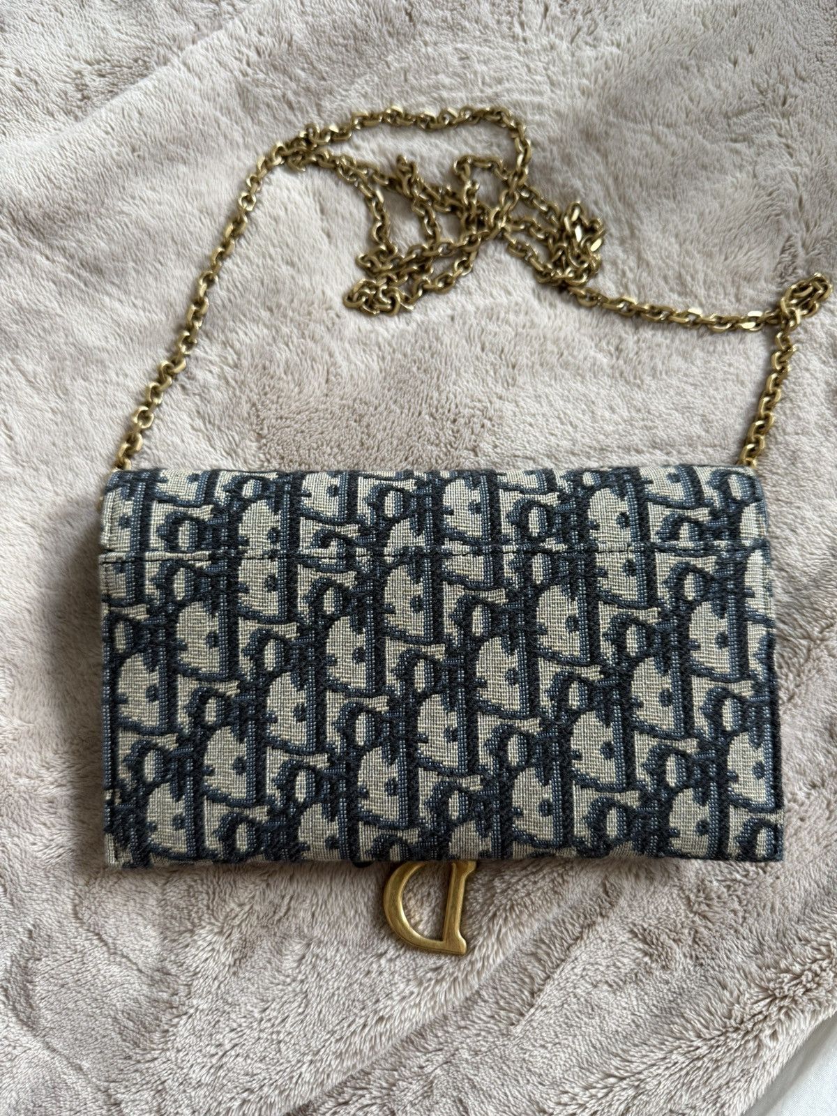 Dior Dior Small Saddle Pouch with Chain Size ONE SIZE - 2 Thumbnail