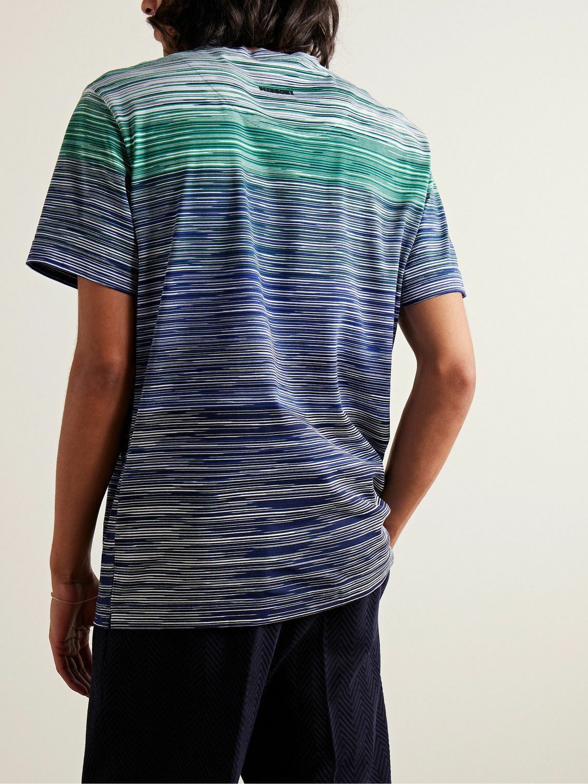 Missoni o1y0225 Crewneck T-Shirt in Multicolor Size US M / EU 48-50 / 2 - 3 Thumbnail