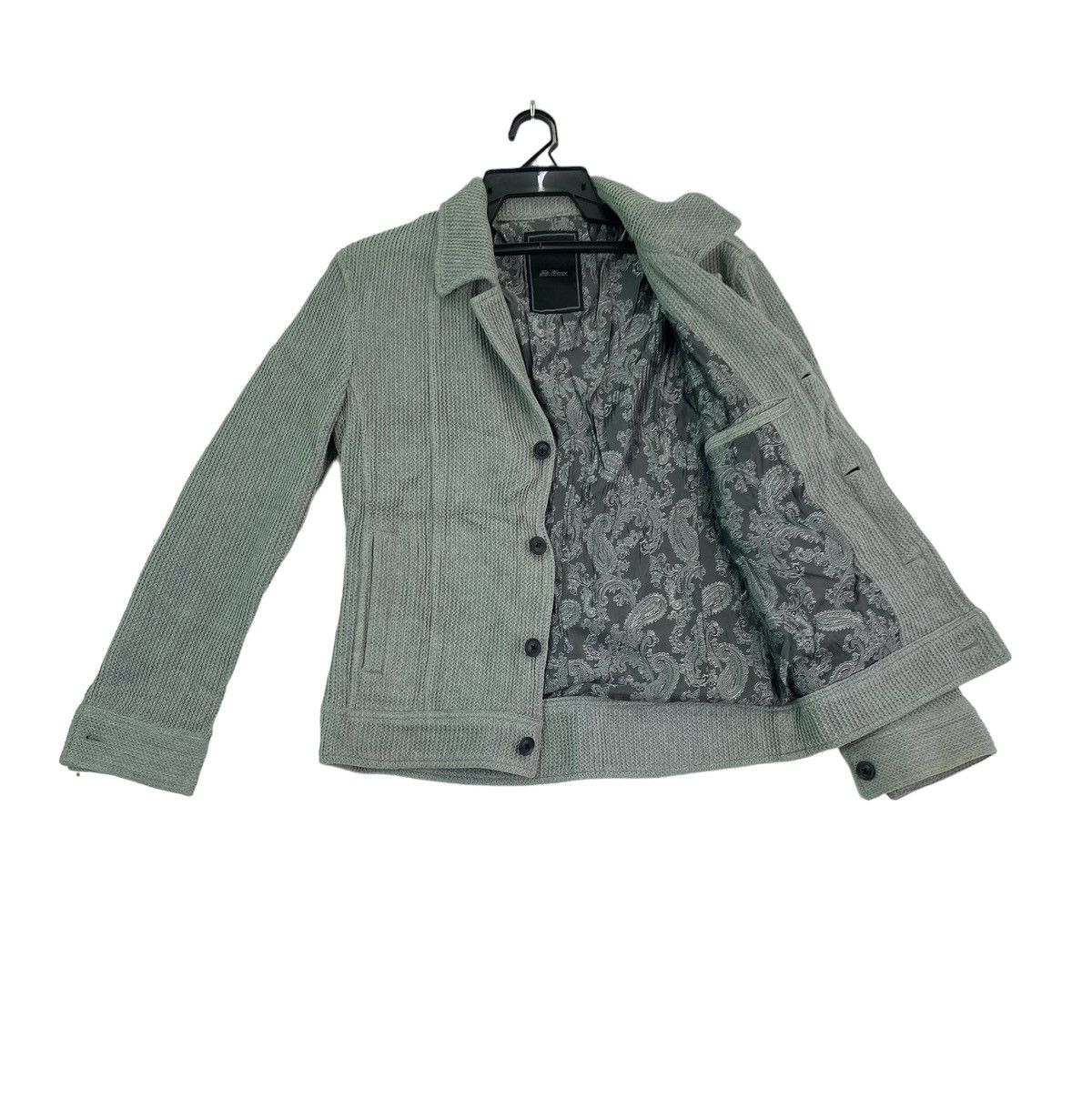 Issey Miyake TETE HOMME thermal warm cotton paisley lining jacket Size US S / EU 44-46 / 1 - 3 Thumbnail
