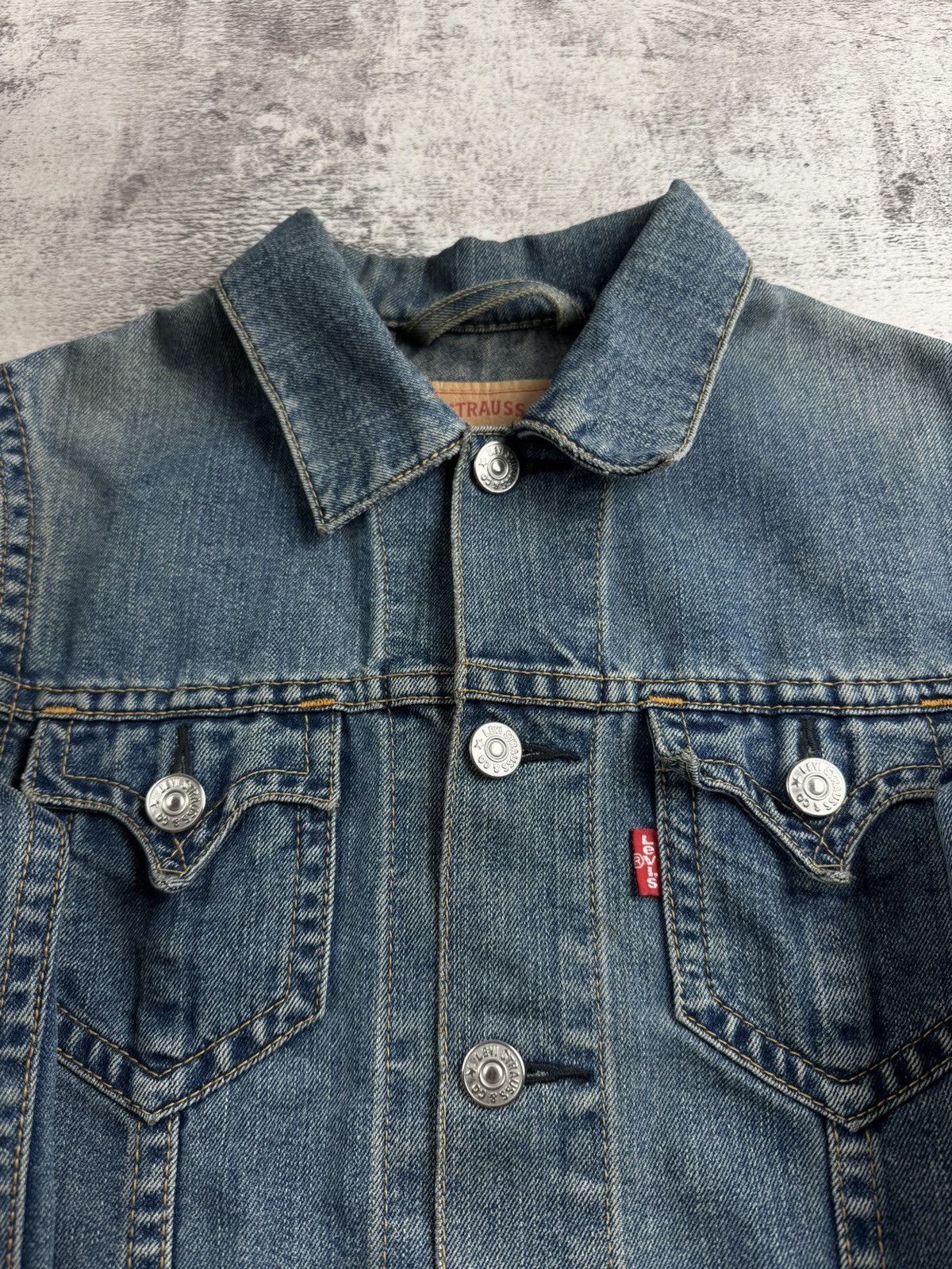 Levi's Levi’s 90S USA Type 1 Cotton Iconic Trucker Denim Jeans Button Jacket Size M Size M / US 6-8 / IT 42-44 - 6 Thumbnail