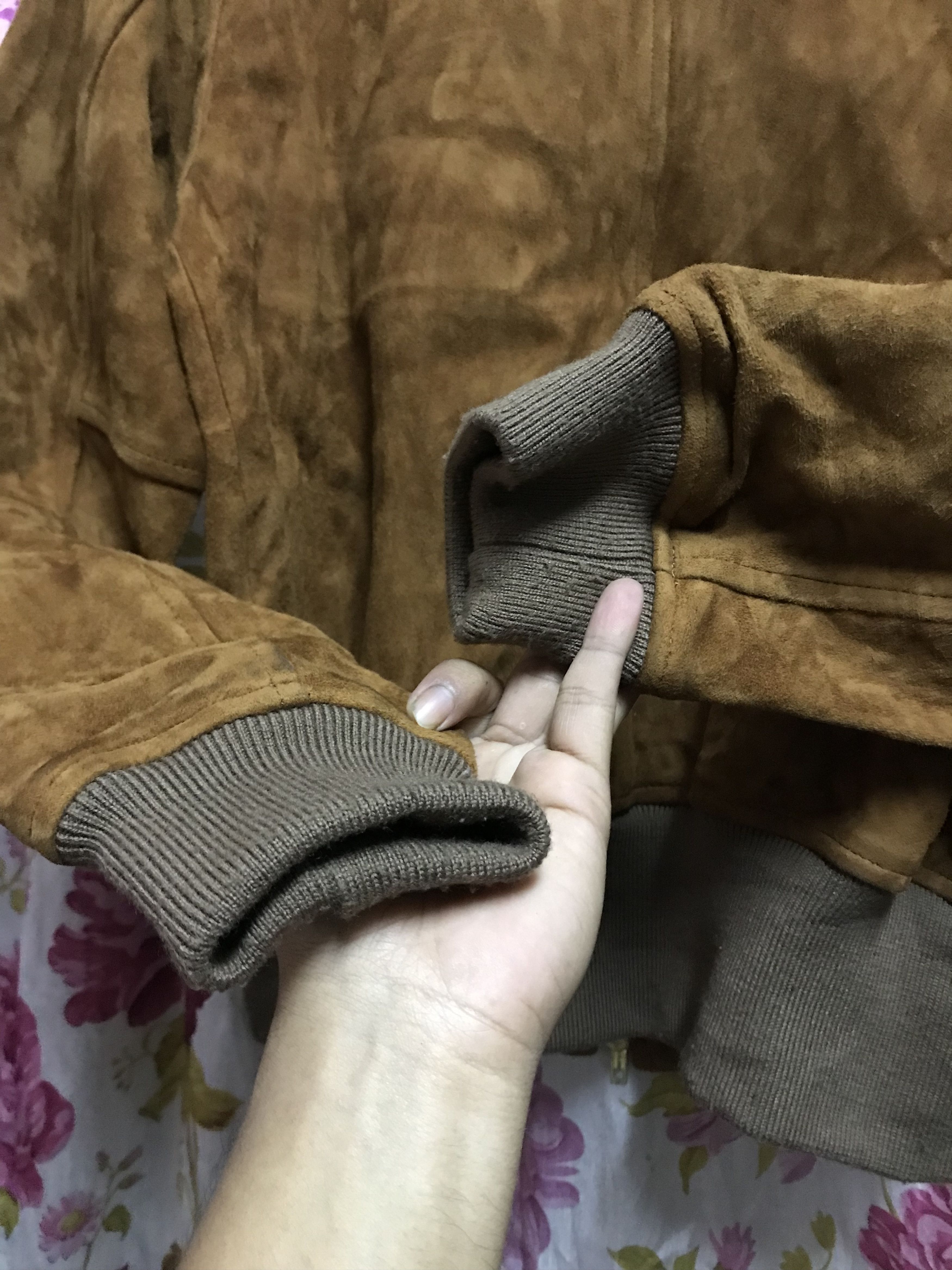 Needles Grail🔥Vintage 80s Needles Suede Leather Jacket Size US S / EU 44-46 / 1 - 6 Thumbnail