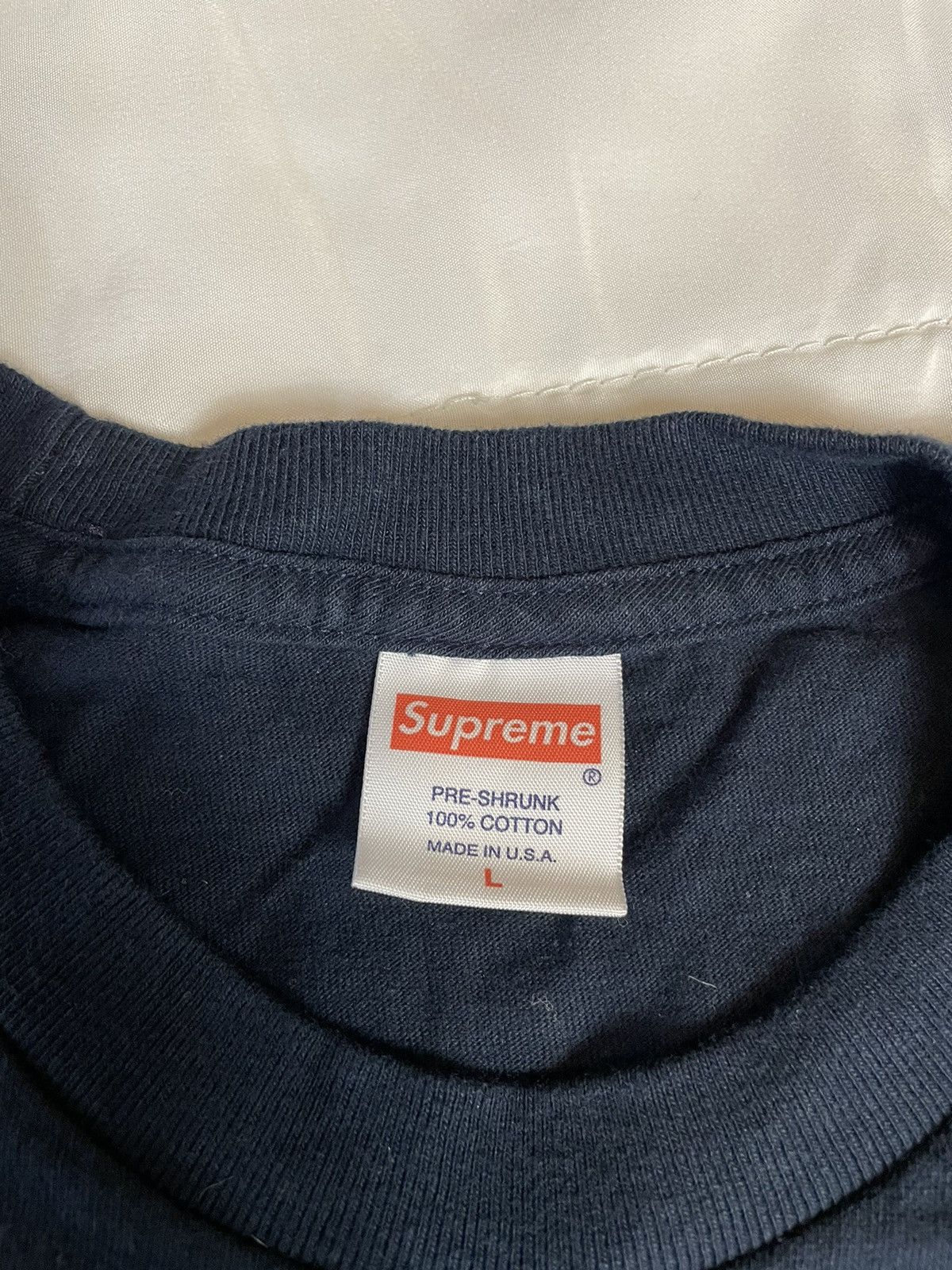 Supreme Supreme “Fu”” Off “ NAVY Men’s Size Large SS17 Size US L / EU 52-54 / 3 - 2 Thumbnail