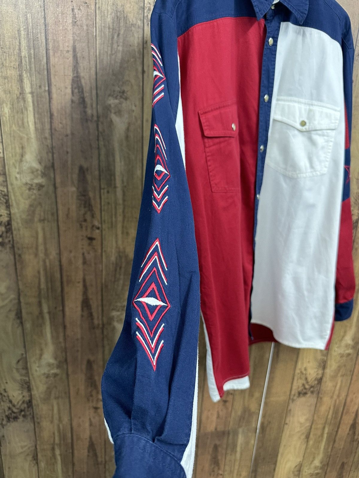 Wrangler Vintage Wrangler Western Shirt 3 Tones A465 Size US M / EU 48-50 / 2 - 11 Thumbnail