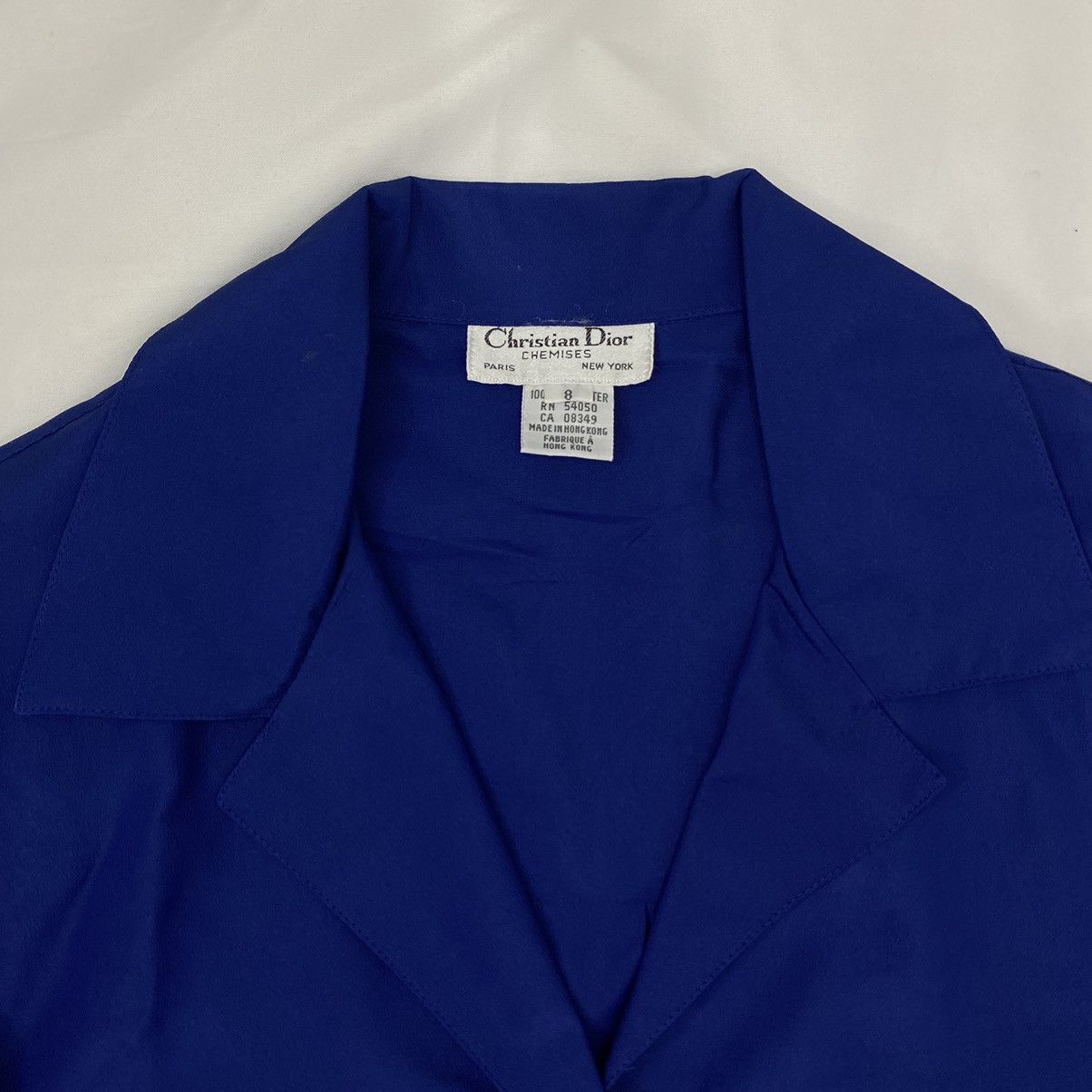 Dior 1980’s - Christian Dior Chemises - Button up Blouse Size M / US 6-8 / IT 42-44 - 3 Thumbnail