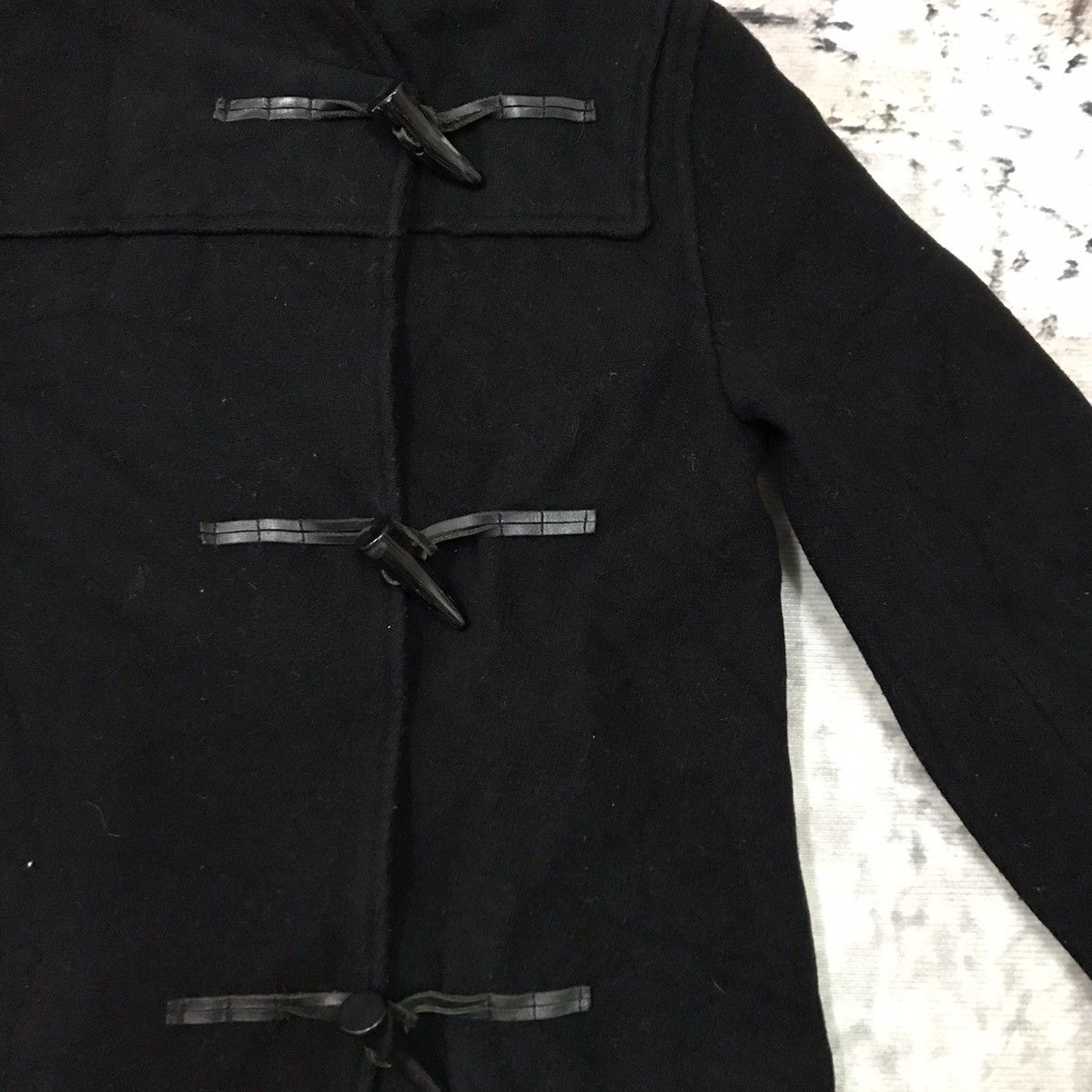 Issey Miyake Vintage IS Sunao Kuwahara 2000 a/w Hooded Duffle Coat Wool Size S / US 4 / IT 40 - 4 Thumbnail