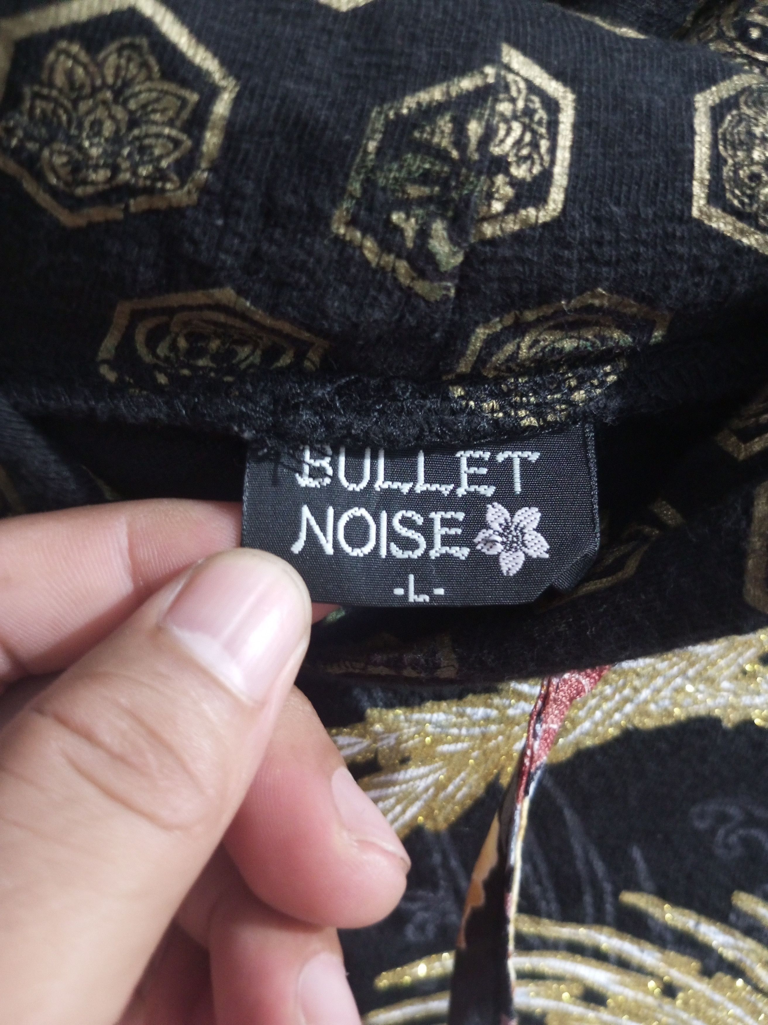 Japanese Brand Bullet noise sukajan Poenhix x koi t shirt hoodie Size US L / EU 52-54 / 3 - 15 Thumbnail
