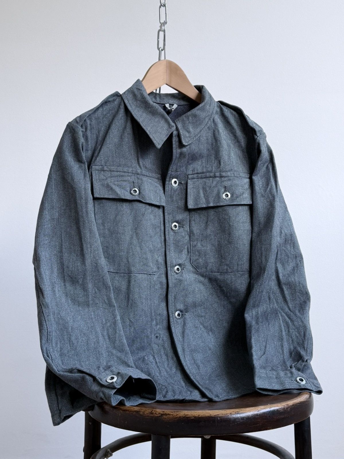 Vetra Vintage 70s Swiss Military Workwear Chore Jacket Size US M / EU 48-50 / 2 - 1 Thumbnail