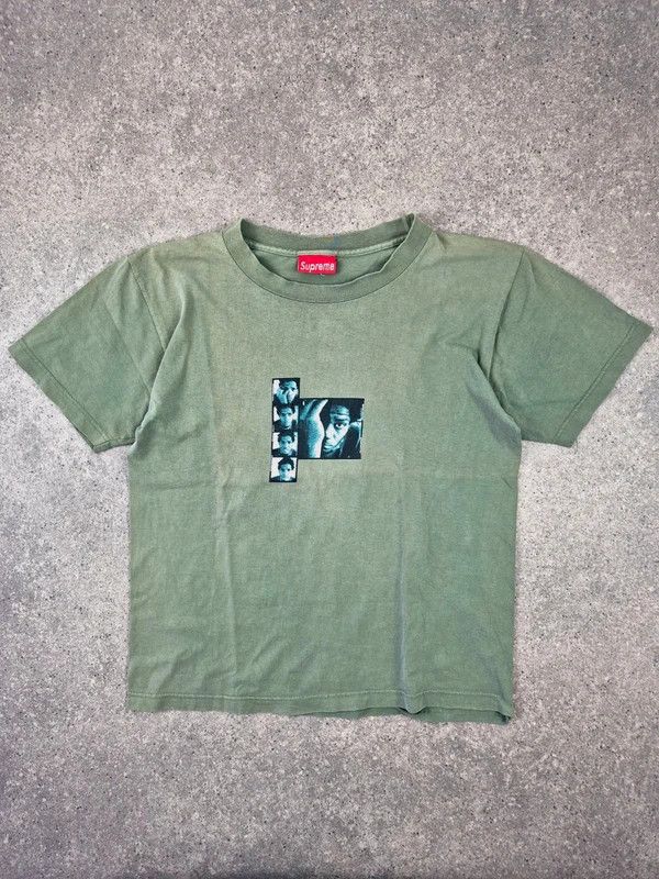 Supreme Supreme Men's Khaki Green Basquiat Tee 1996 T-Shirt Size M Size US M / EU 48-50 / 2 - 1 Thumbnail