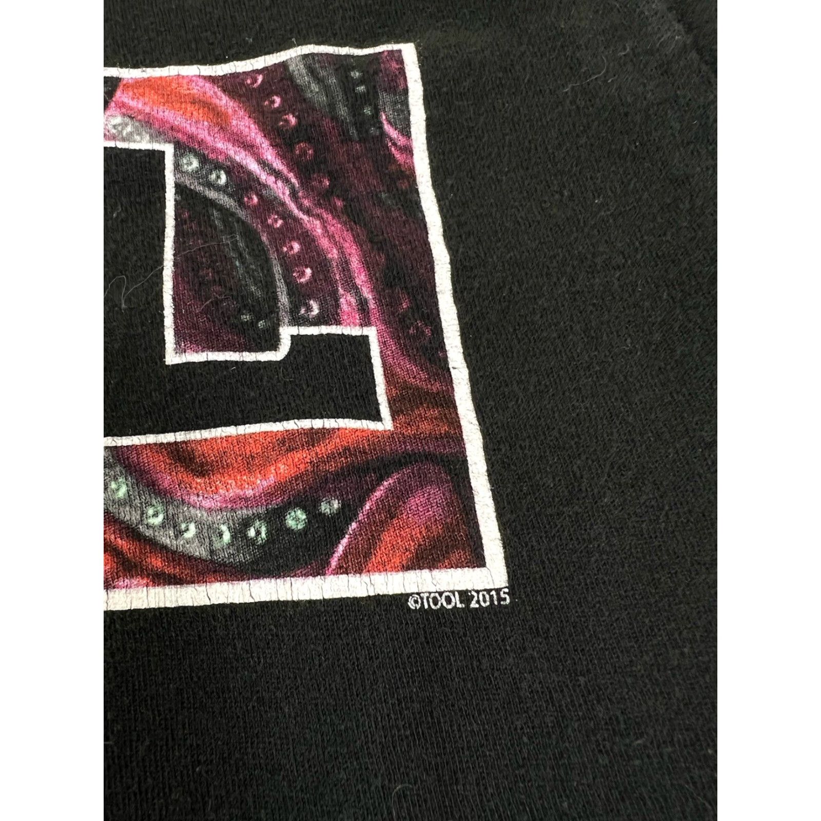 Tultex Tool Band Black T Shirt Los Angeles California Concert Merch 2015 Small Size US S / EU 44-46 / 1 - 3 Thumbnail