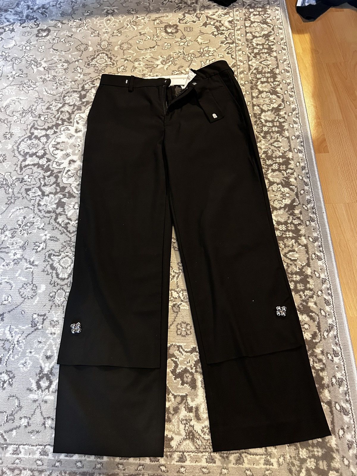 image of Namacheko Hirse Flap Trousers Pants in Black, Men's (Size 32)