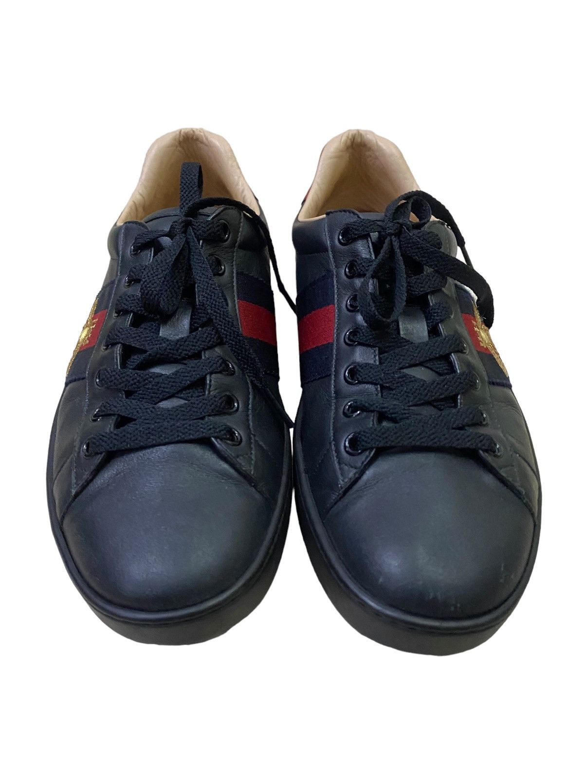 Gucci Gucci Ace Black Sneaker Size US 8 / EU 41 - 3 Thumbnail
