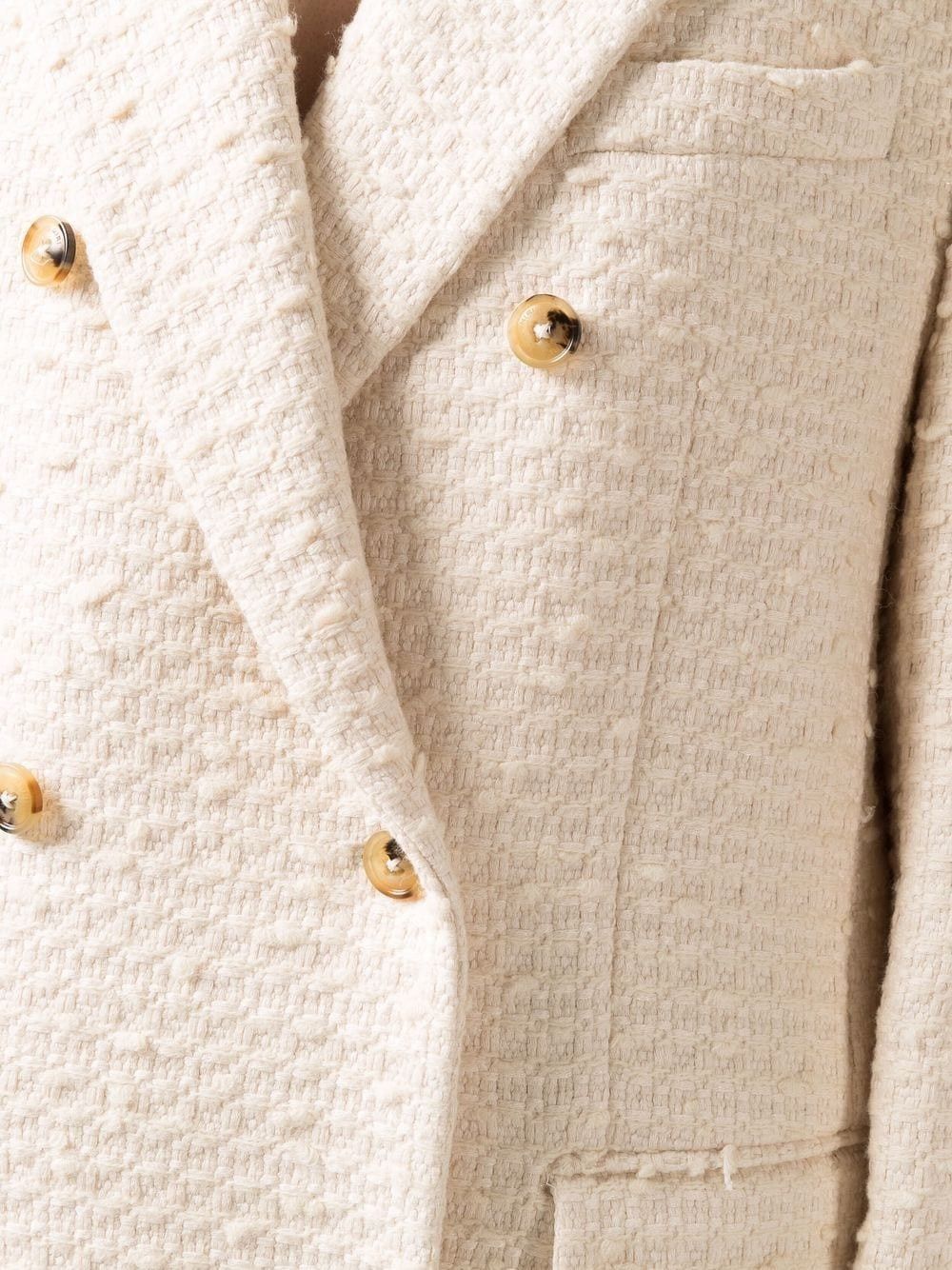 Amiri o1y0425 Blazer in Beige Size XS / US 0-2 / IT 36-38 - 4 Thumbnail