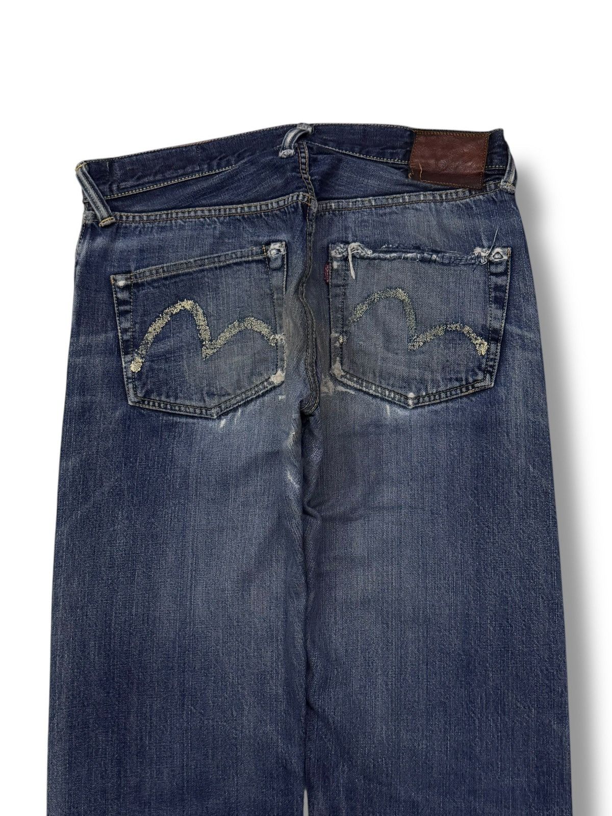 Evisu Vintage 00s Evisu No.2 Lot 2001 Selvedge Japan Denim Jeans Size US 32 / EU 48 - 5 Thumbnail
