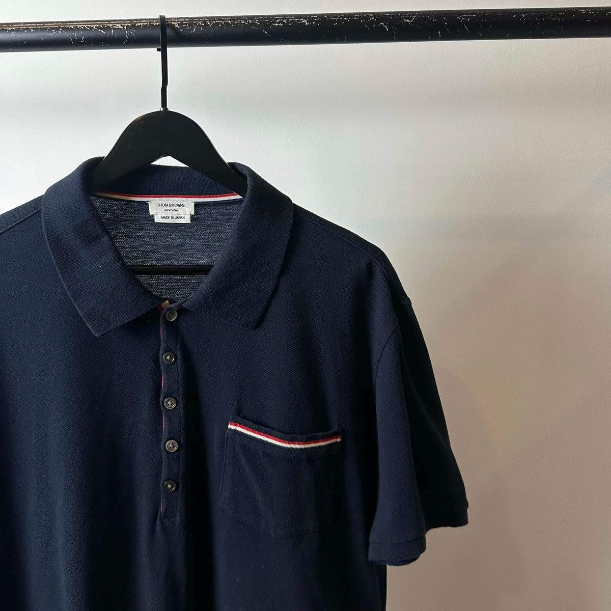 Thom Browne THOM BROWNE POLO SHIRT Size US XL / EU 56 / 4 - 1 Thumbnail