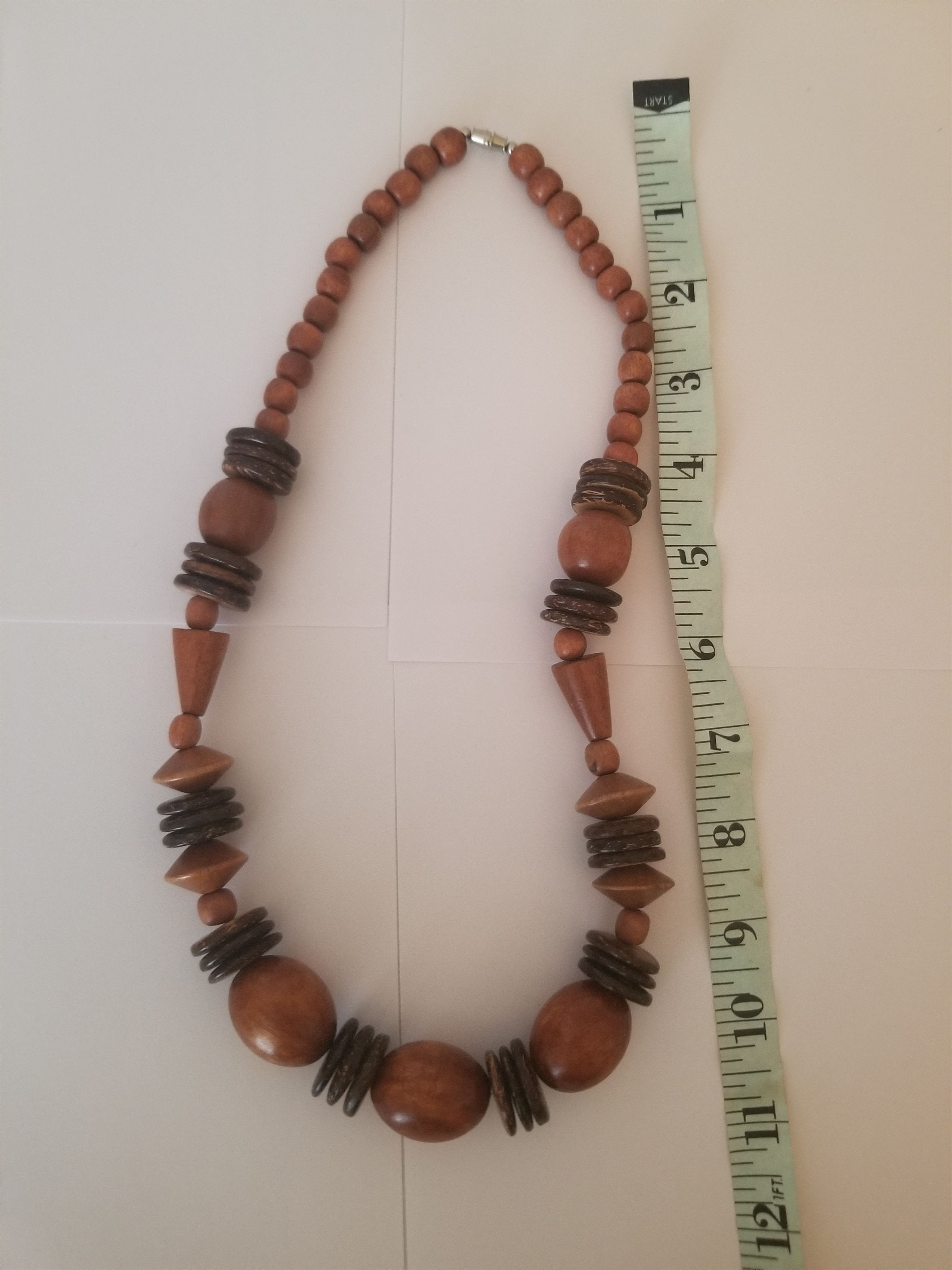 Other African Tribal Necklace Wood Beads JEWLERY Size ONE SIZE - 5 Thumbnail